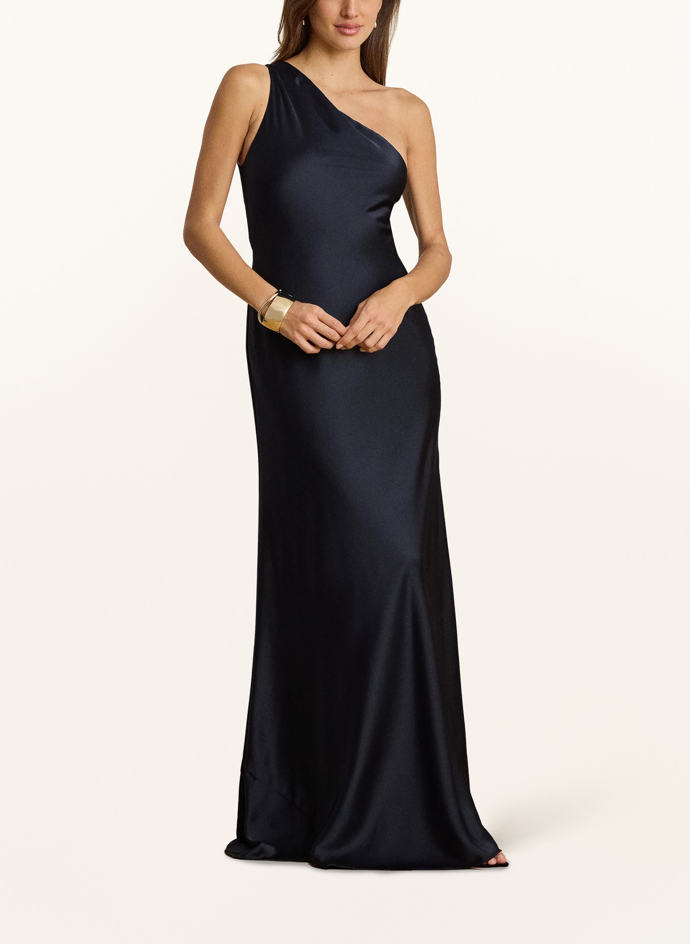 LAUREN RALPH LAUREN Abendkleid: DUNKELBLAU
