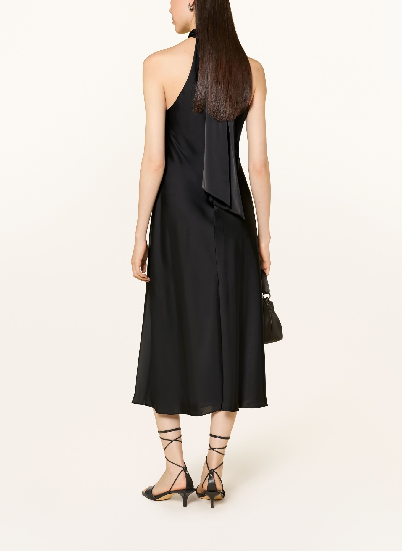 LAUREN RALPH LAUREN Cocktailkleid: SCHWARZ