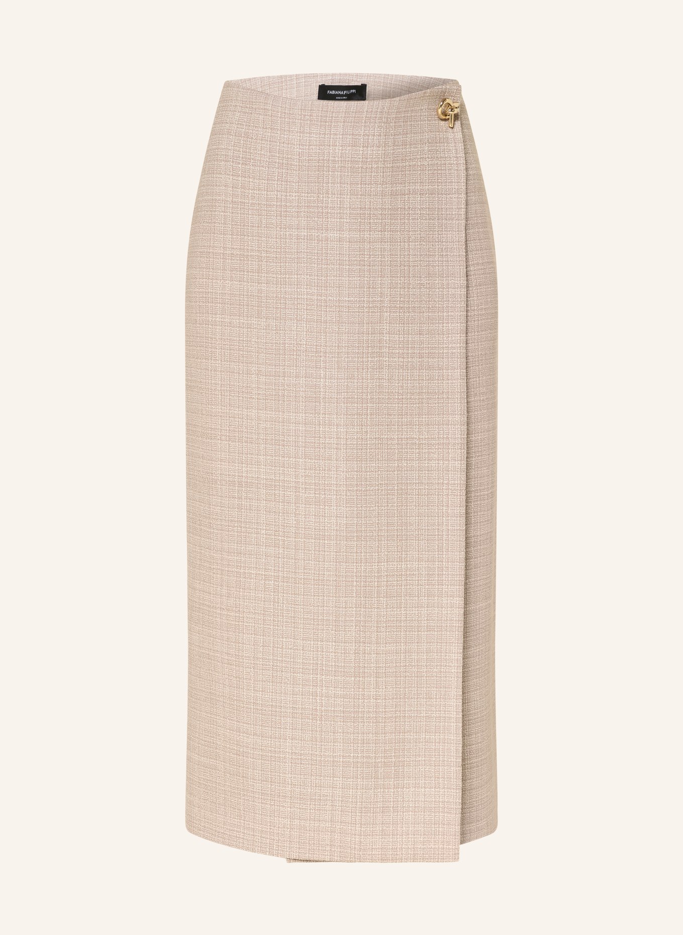 FABIANA FILIPPI Wickelrock: BEIGE