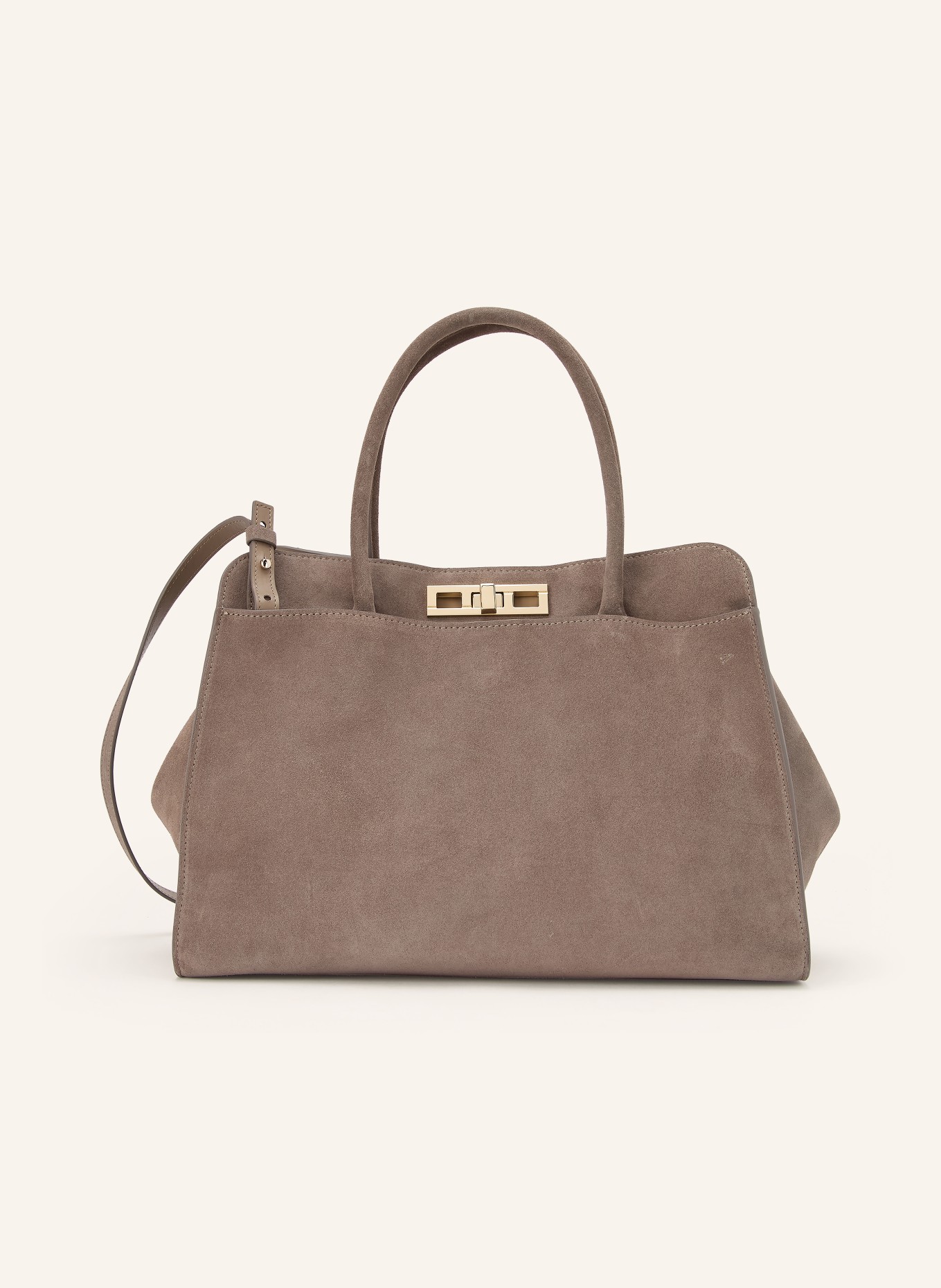 FABIANA FILIPPI Sac à main: MARRON / OR