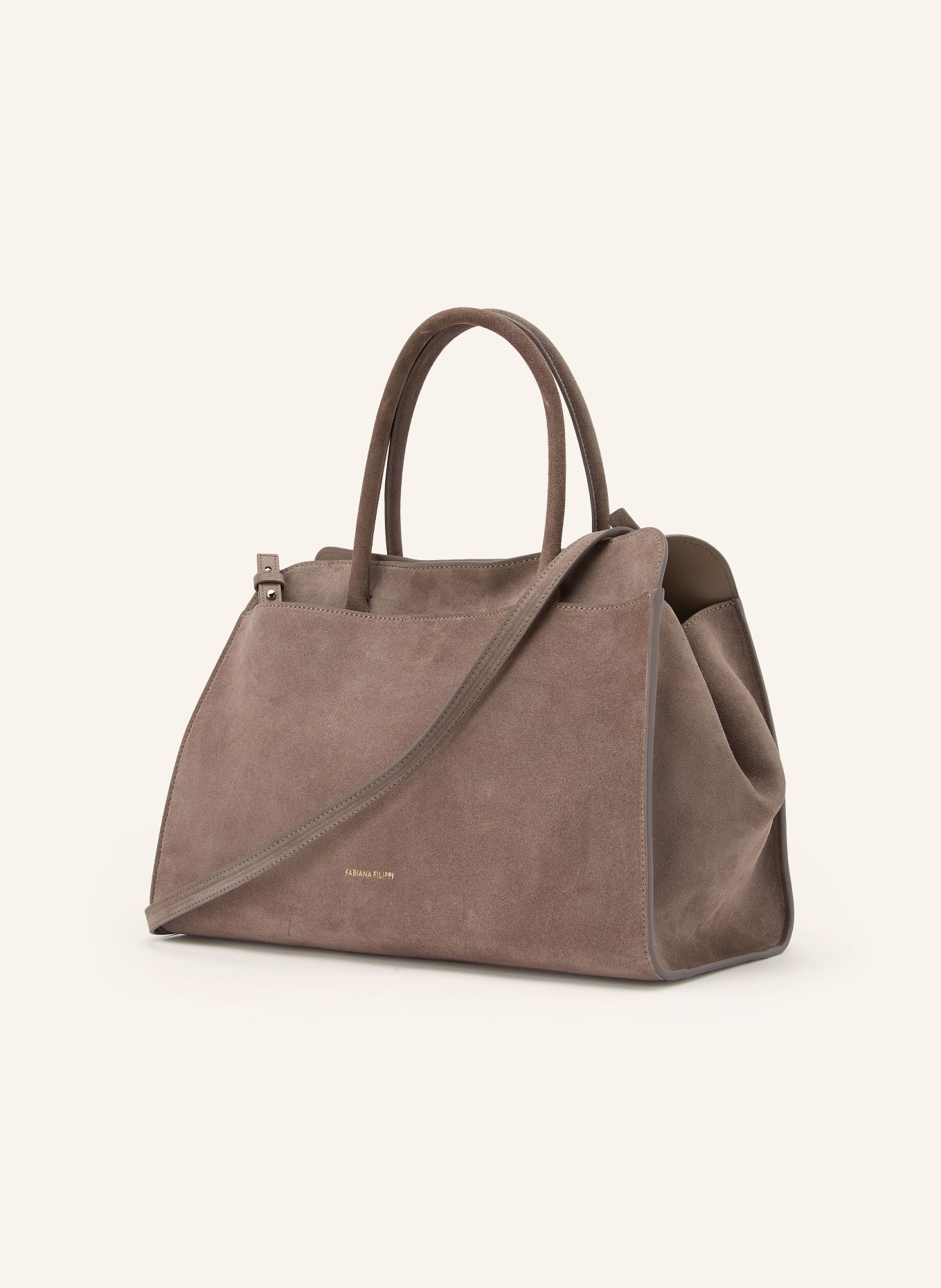 FABIANA FILIPPI Sac à main: MARRON / OR