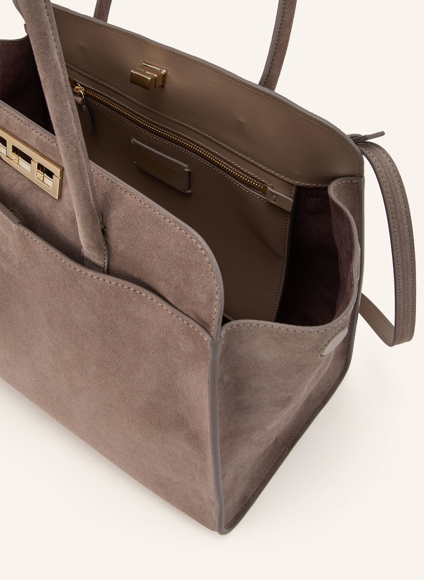 FABIANA FILIPPI Sac à main: MARRON / OR