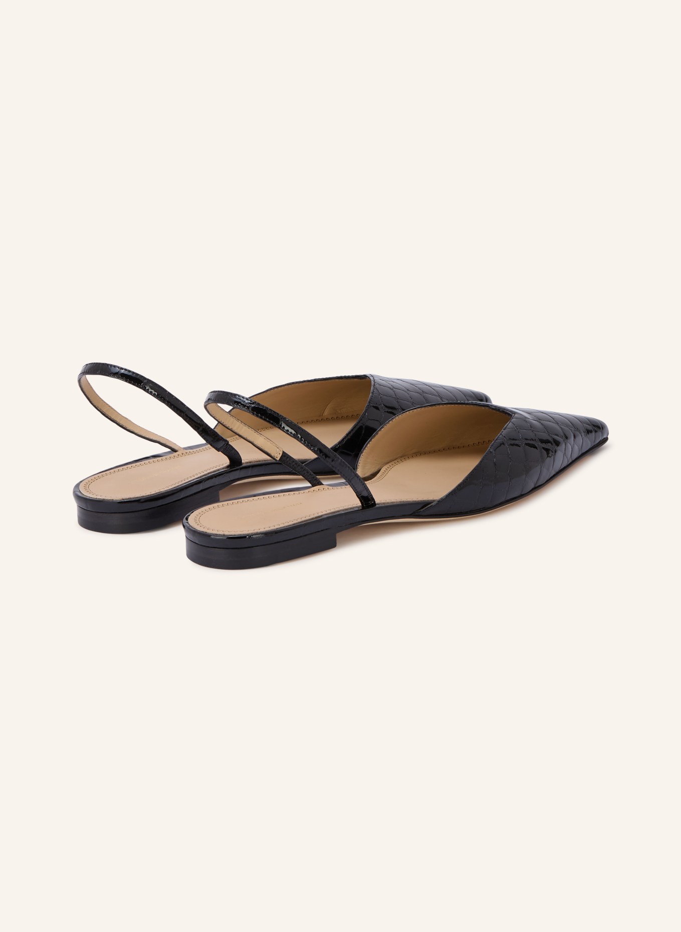 VICTORIA BECKHAM Slingballerinas: SCHWARZ