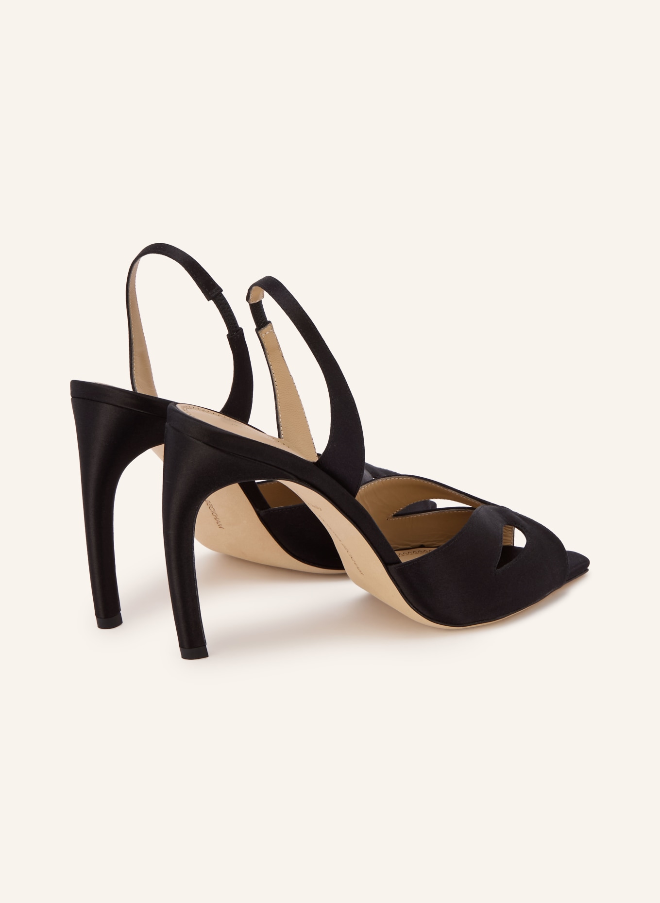 VICTORIA BECKHAM Sandaletten HARLOW: SCHWARZ