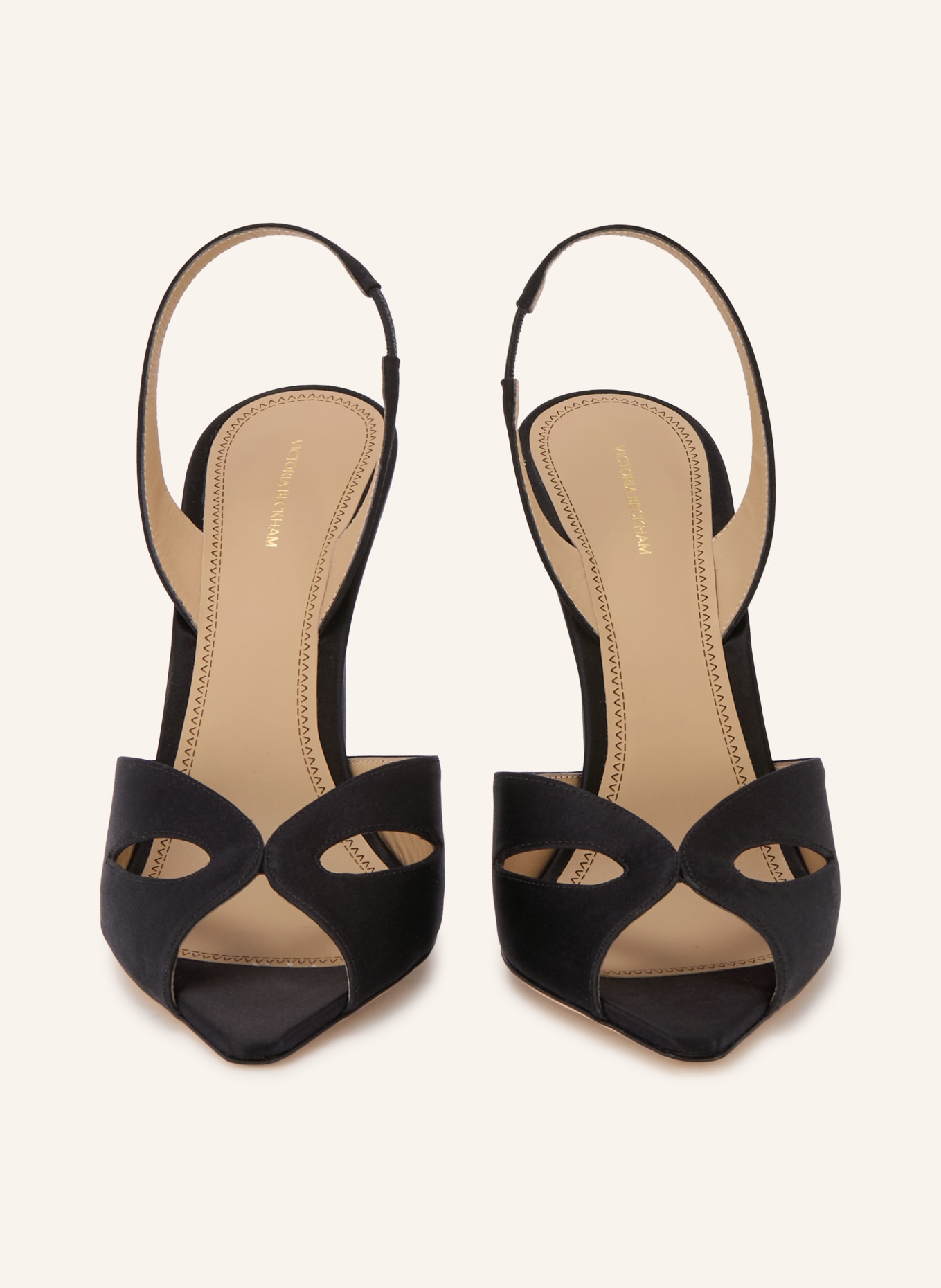 VICTORIA BECKHAM Sandaletten HARLOW: SCHWARZ