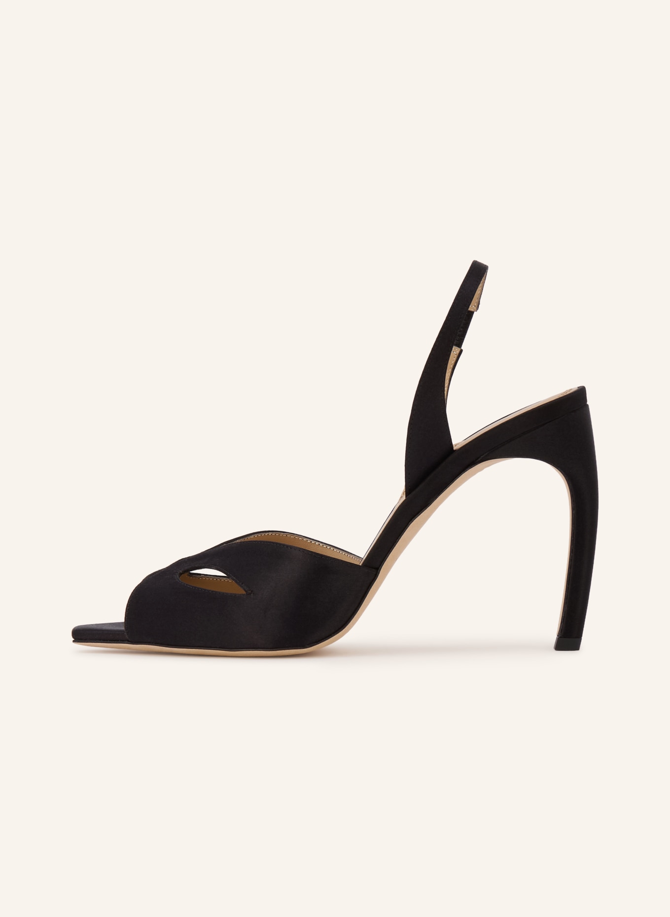VICTORIA BECKHAM Sandaletten HARLOW: SCHWARZ