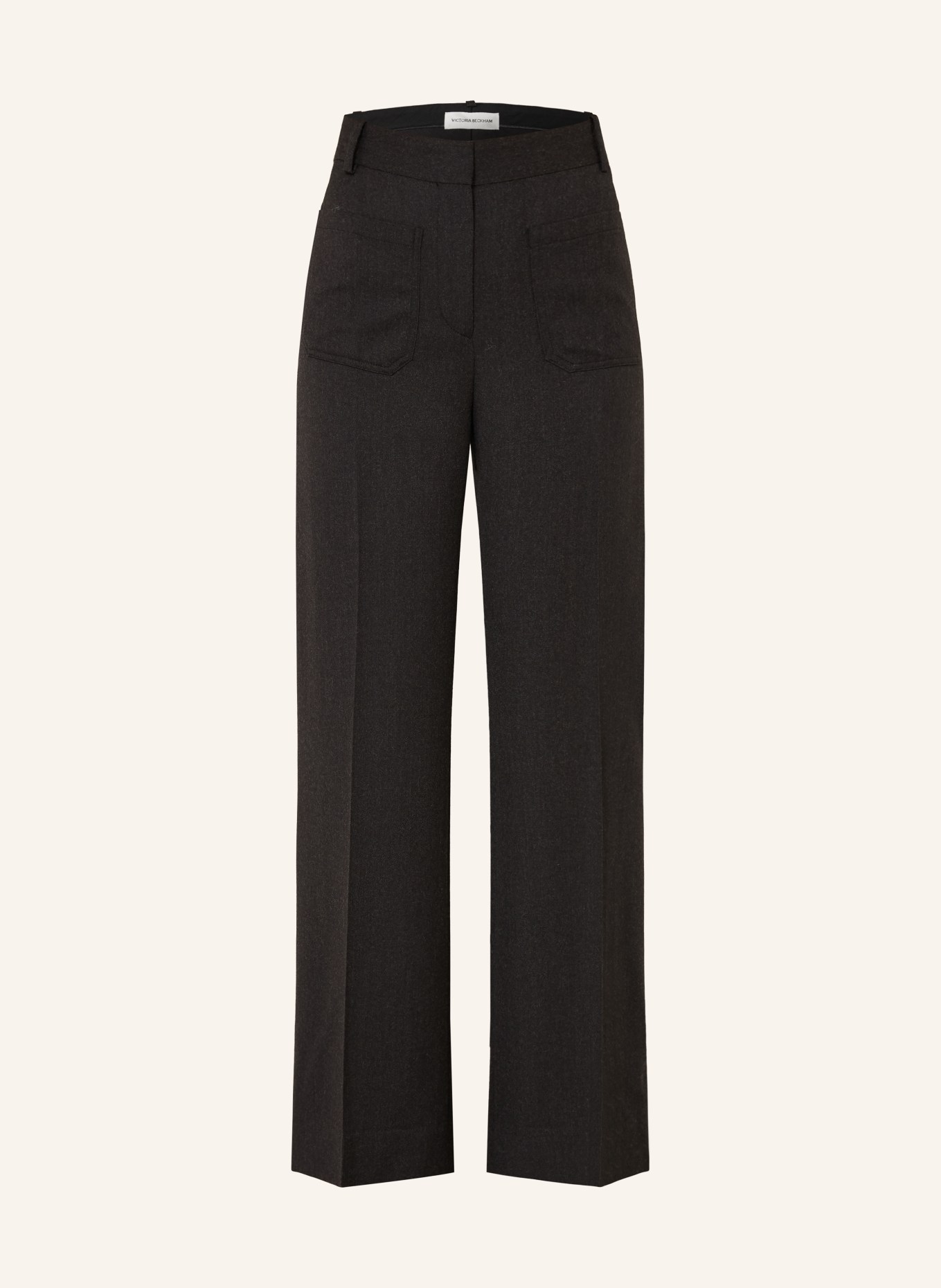 VICTORIA BECKHAM Marlenehose ALINA: DUNKELGRAU