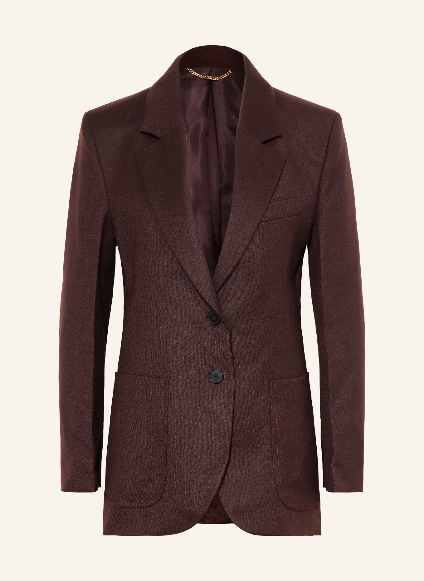 VICTORIA BECKHAM Blazer KATHERINE: DUNKELLILA