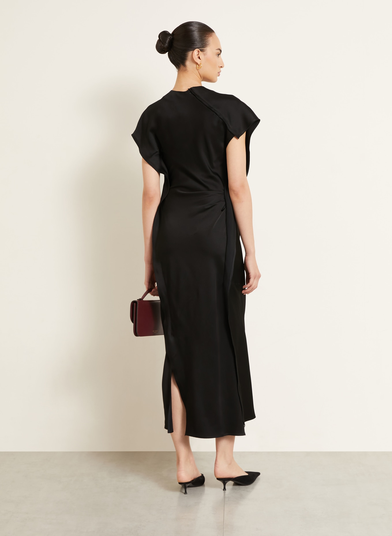 VICTORIA BECKHAM Kleid VICTORIA: SCHWARZ