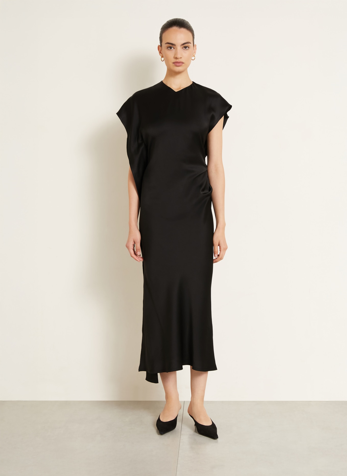 VICTORIA BECKHAM Kleid VICTORIA: SCHWARZ