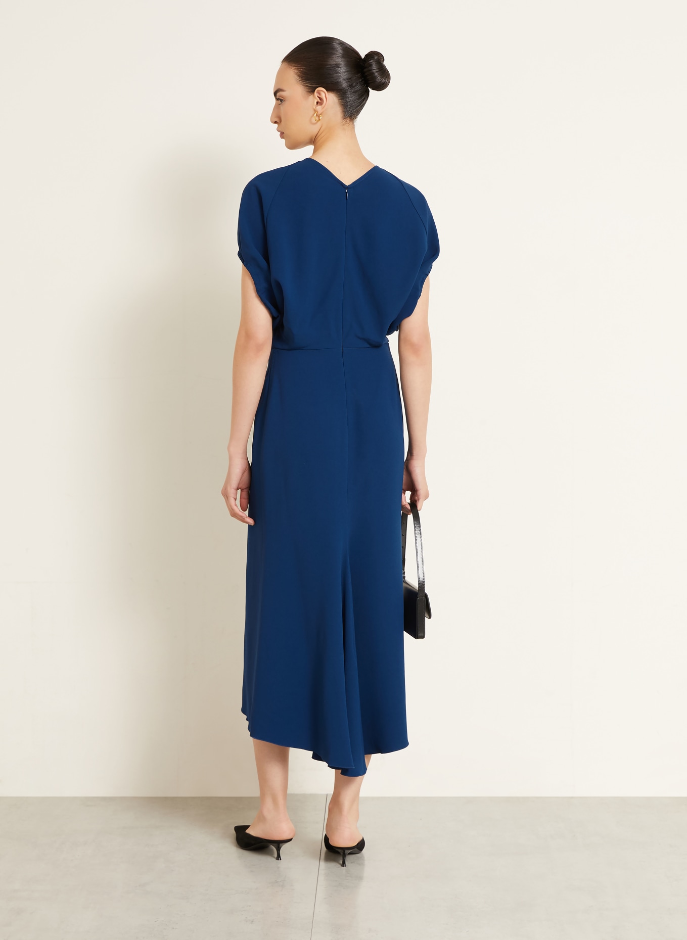 VICTORIA BECKHAM Kleid EDITH: DUNKELBLAU