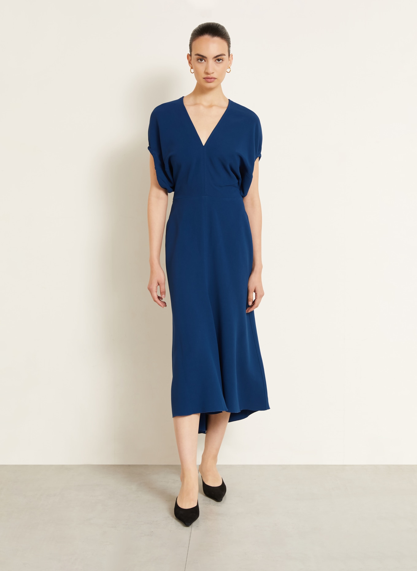 VICTORIA BECKHAM Kleid EDITH: DUNKELBLAU
