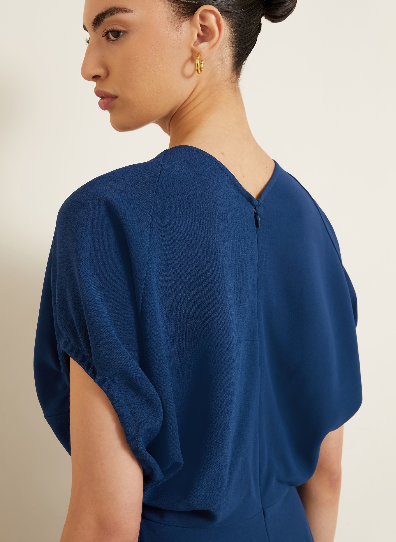 VICTORIA BECKHAM Kleid EDITH: DUNKELBLAU