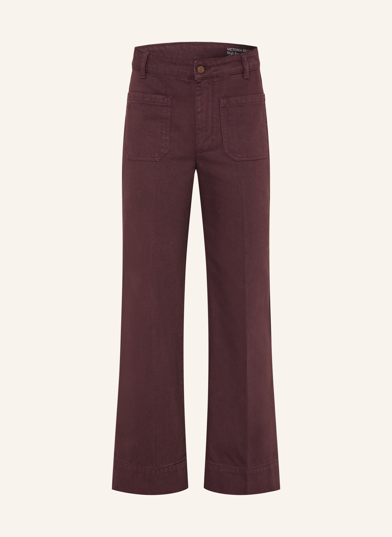 VICTORIA BECKHAM ALINA Wide-Leg Jeans: 9887 ACAI