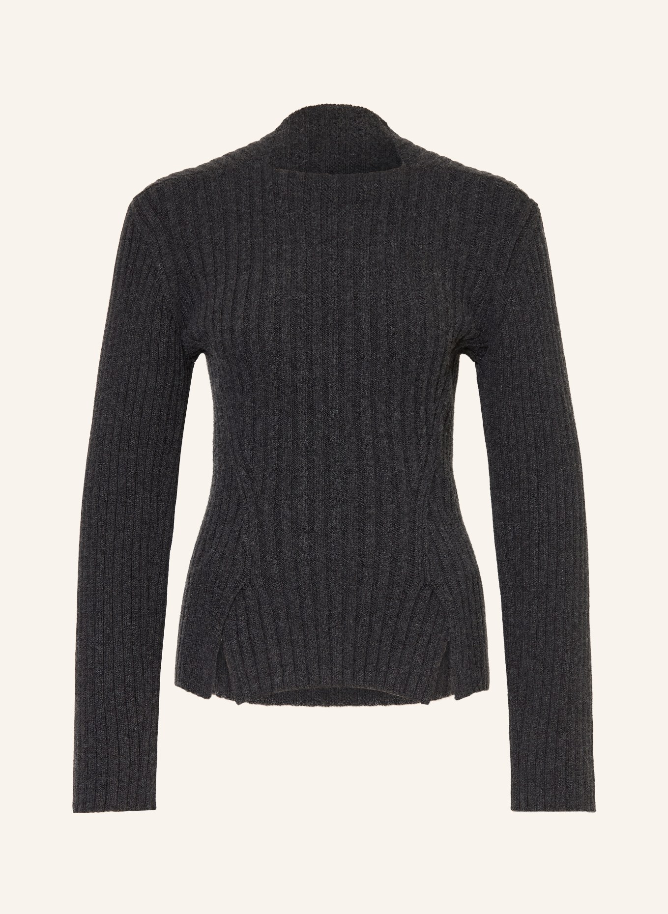 VICTORIA BECKHAM Trui met kasjmier: DONKERGRIJS