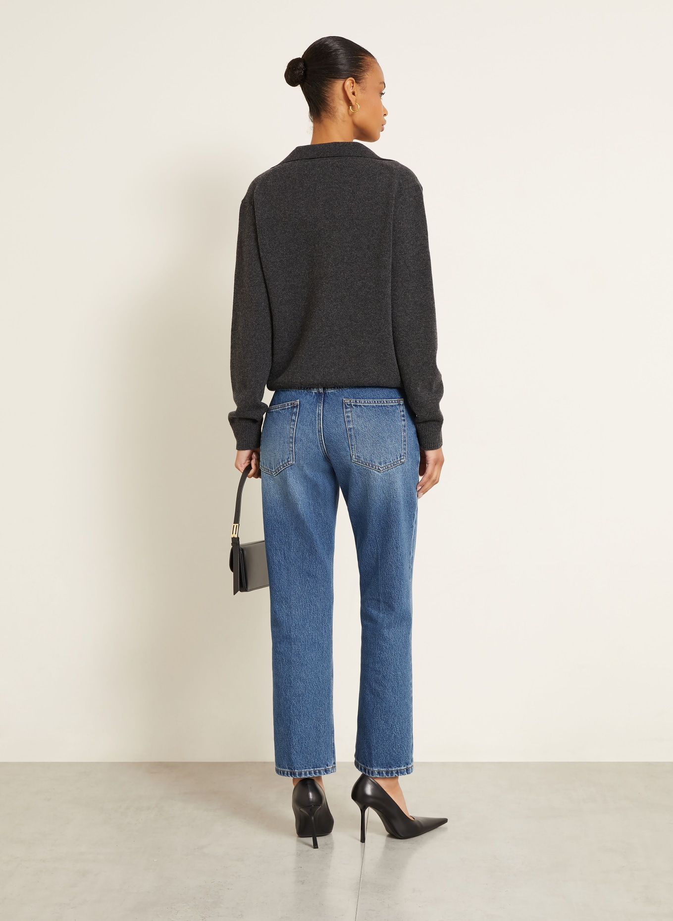 VICTORIA BECKHAM Straight Jeans: 9532 DENIM
