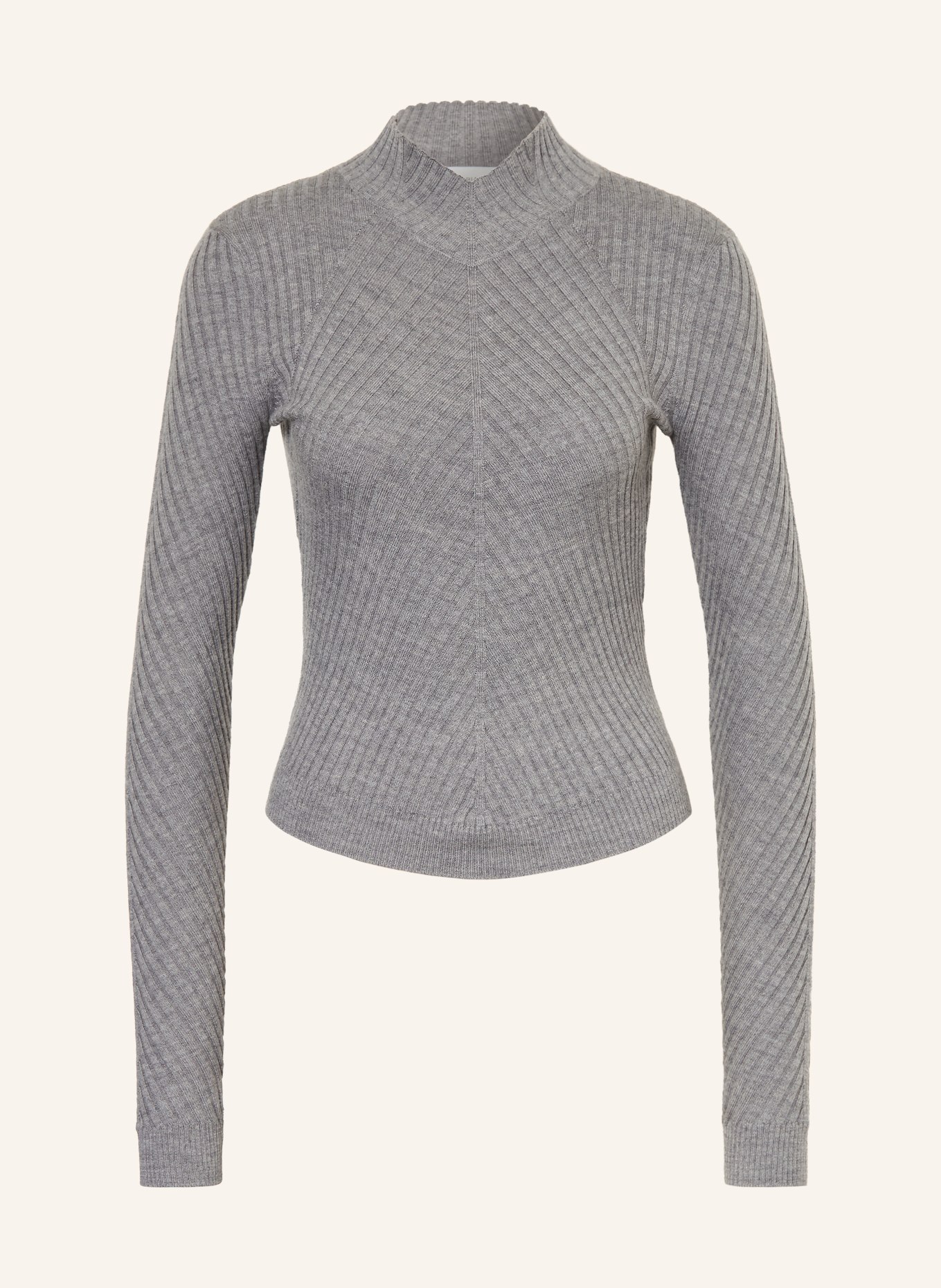 VICTORIA BECKHAM Pullover aus Merinowolle: GRAU