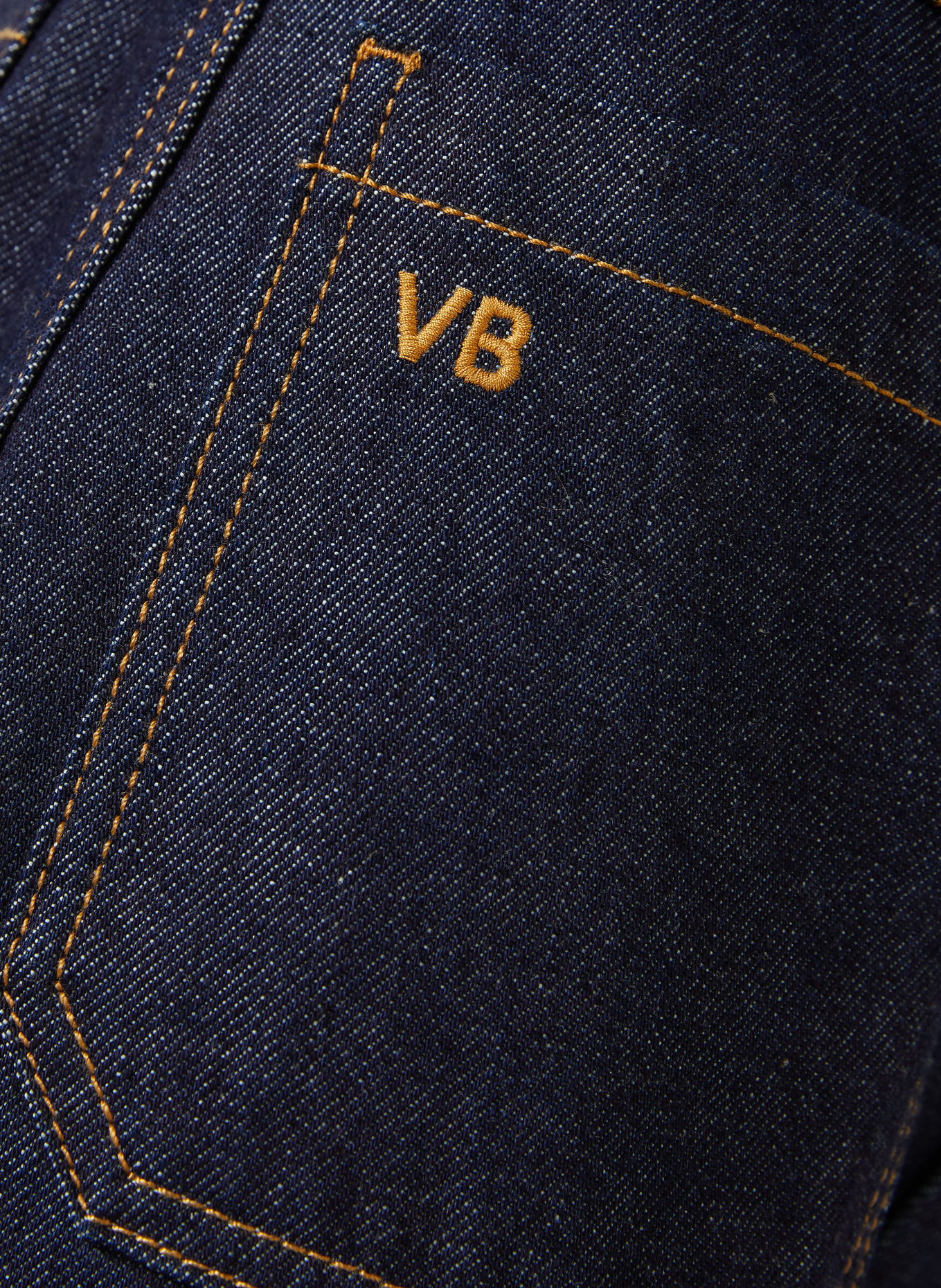 VICTORIA BECKHAM Wide Leg Jeans ALINA: 8221 Indigo Rinse