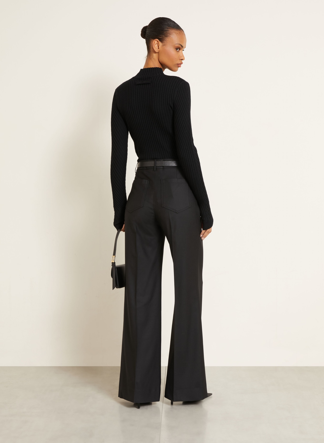 VICTORIA BECKHAM Marlenehose ALINA: SCHWARZ