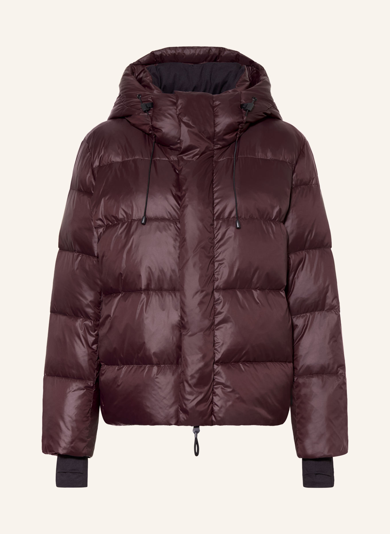 WITHBLACK Lightweight-Daunenjacke PENNY: DUNKELROT