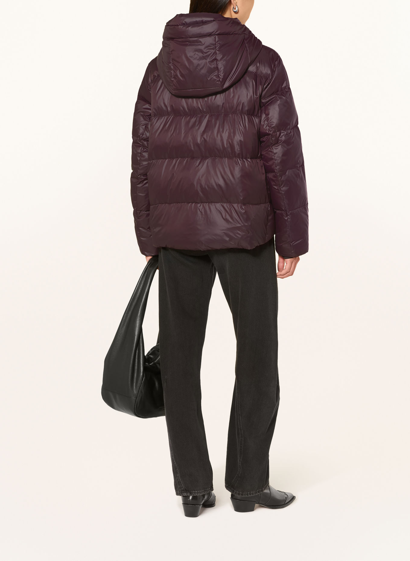 WITHBLACK Lightweight-Daunenjacke PENNY: DUNKELROT