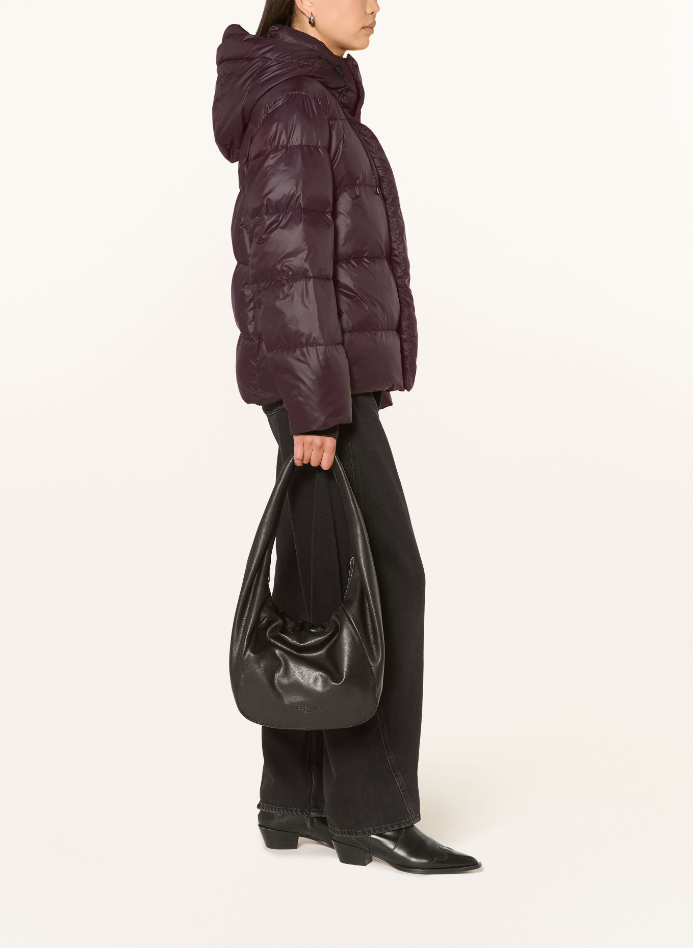 WITHBLACK Lightweight-Daunenjacke PENNY: DUNKELROT