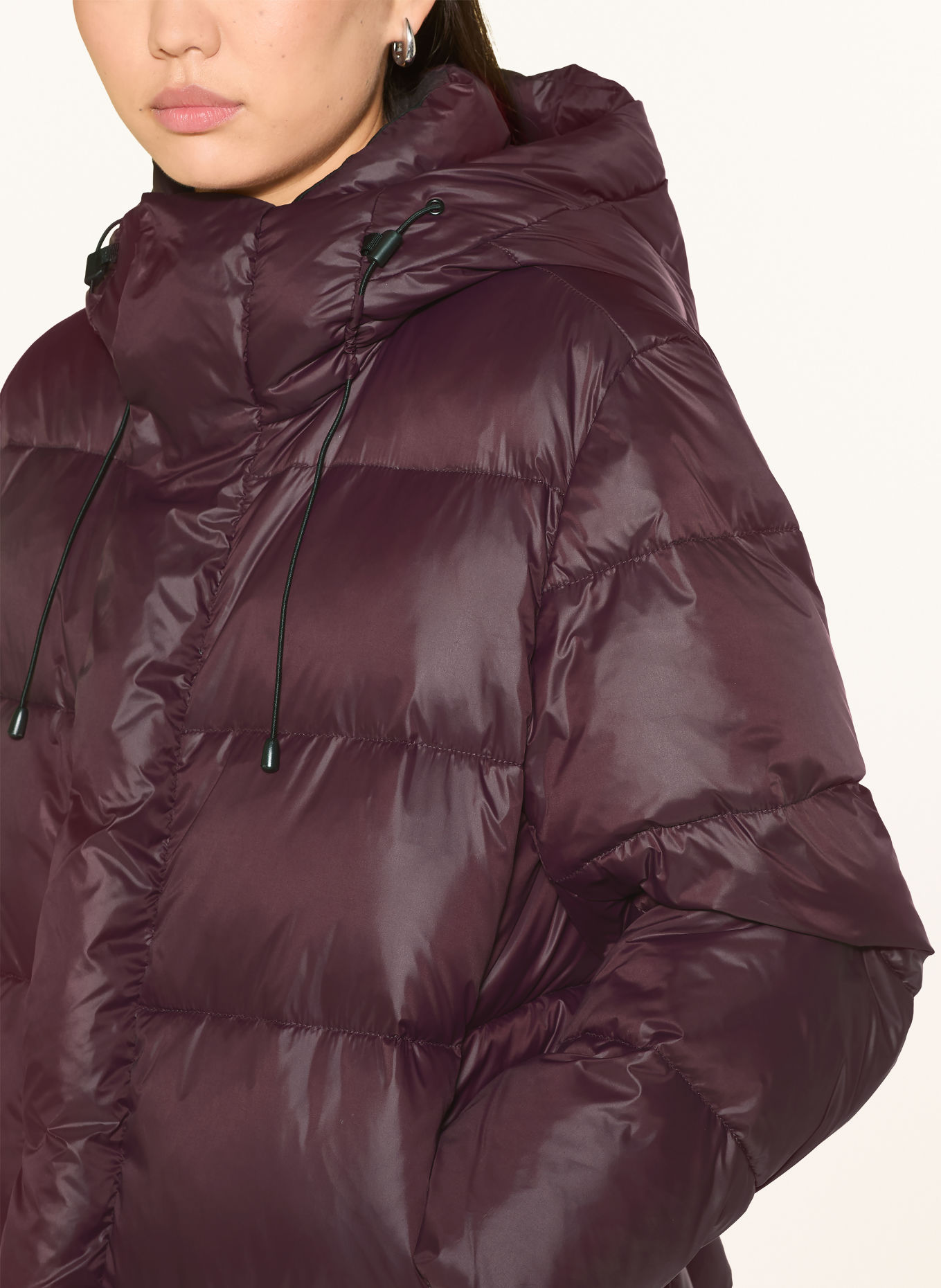 WITHBLACK Lightweight-Daunenjacke PENNY: DUNKELROT