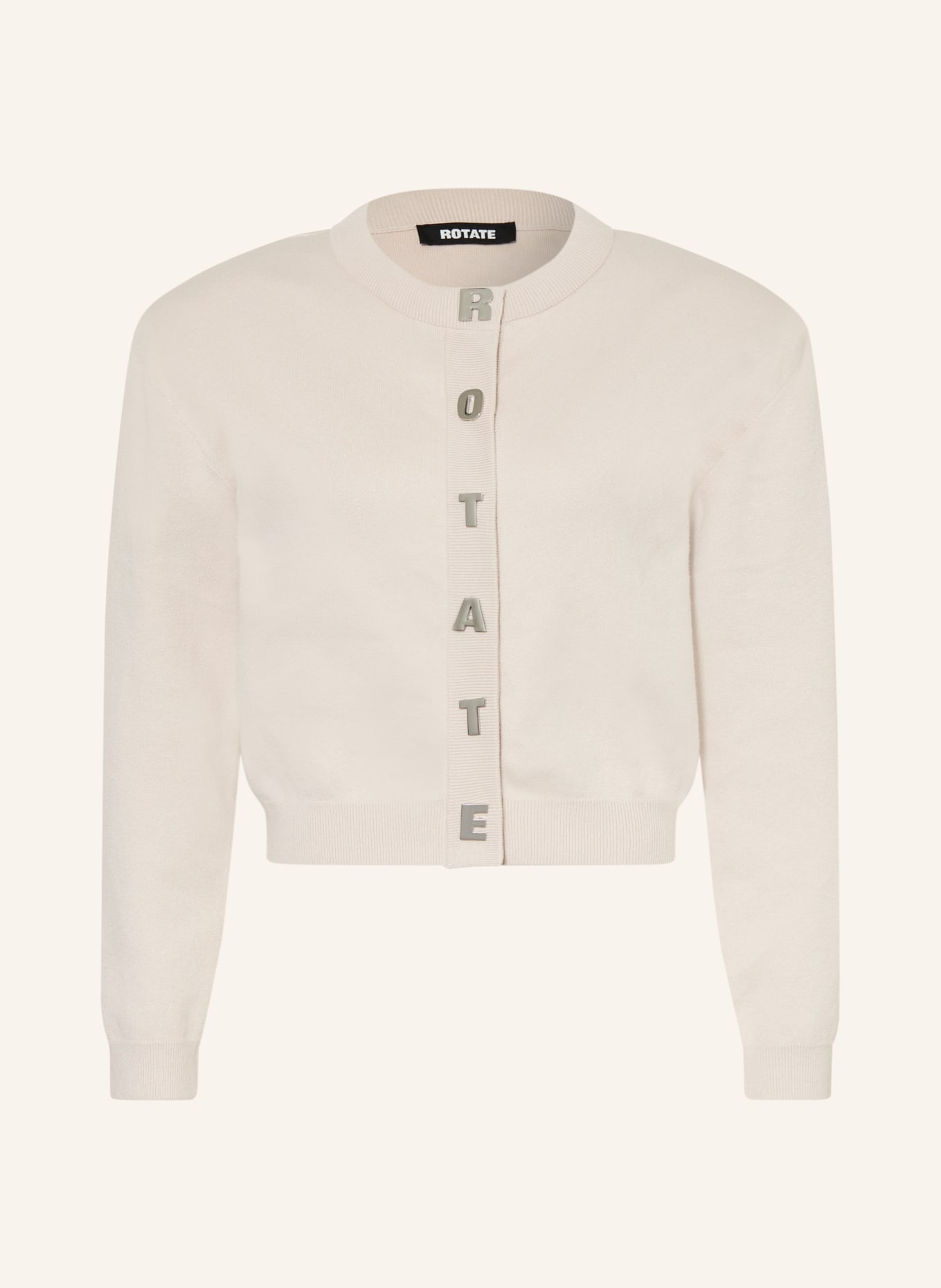 ROTATE Cardigan: ECRU