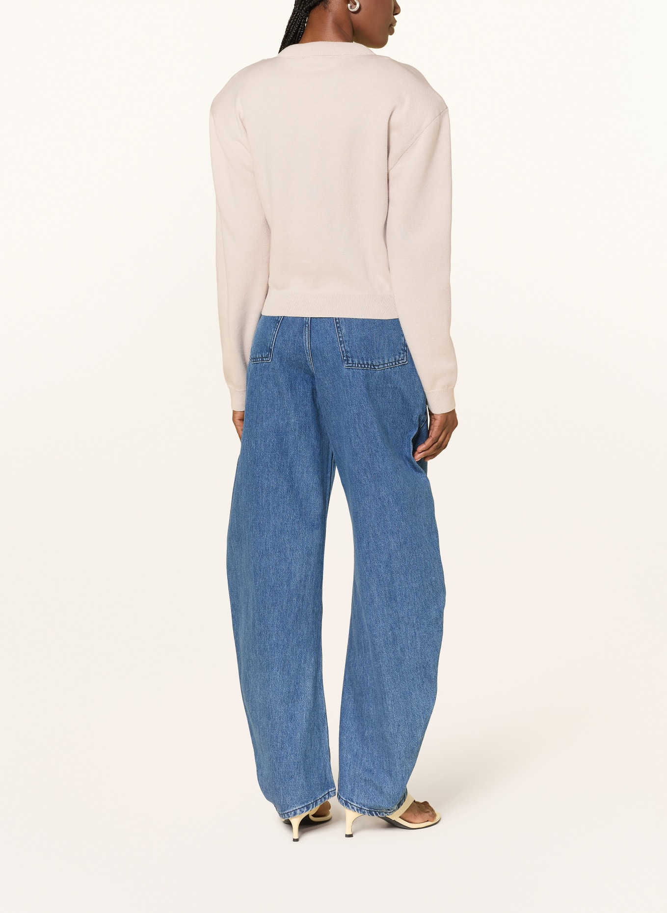 ROTATE Cardigan: ECRU