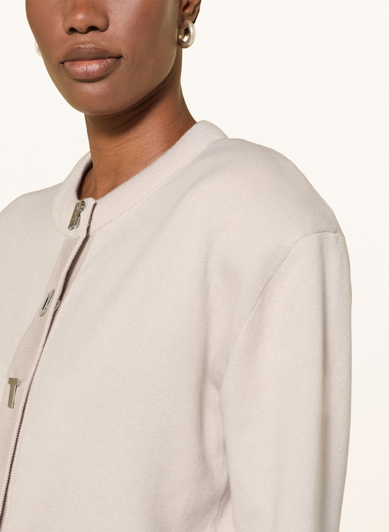 ROTATE Cardigan: ECRU