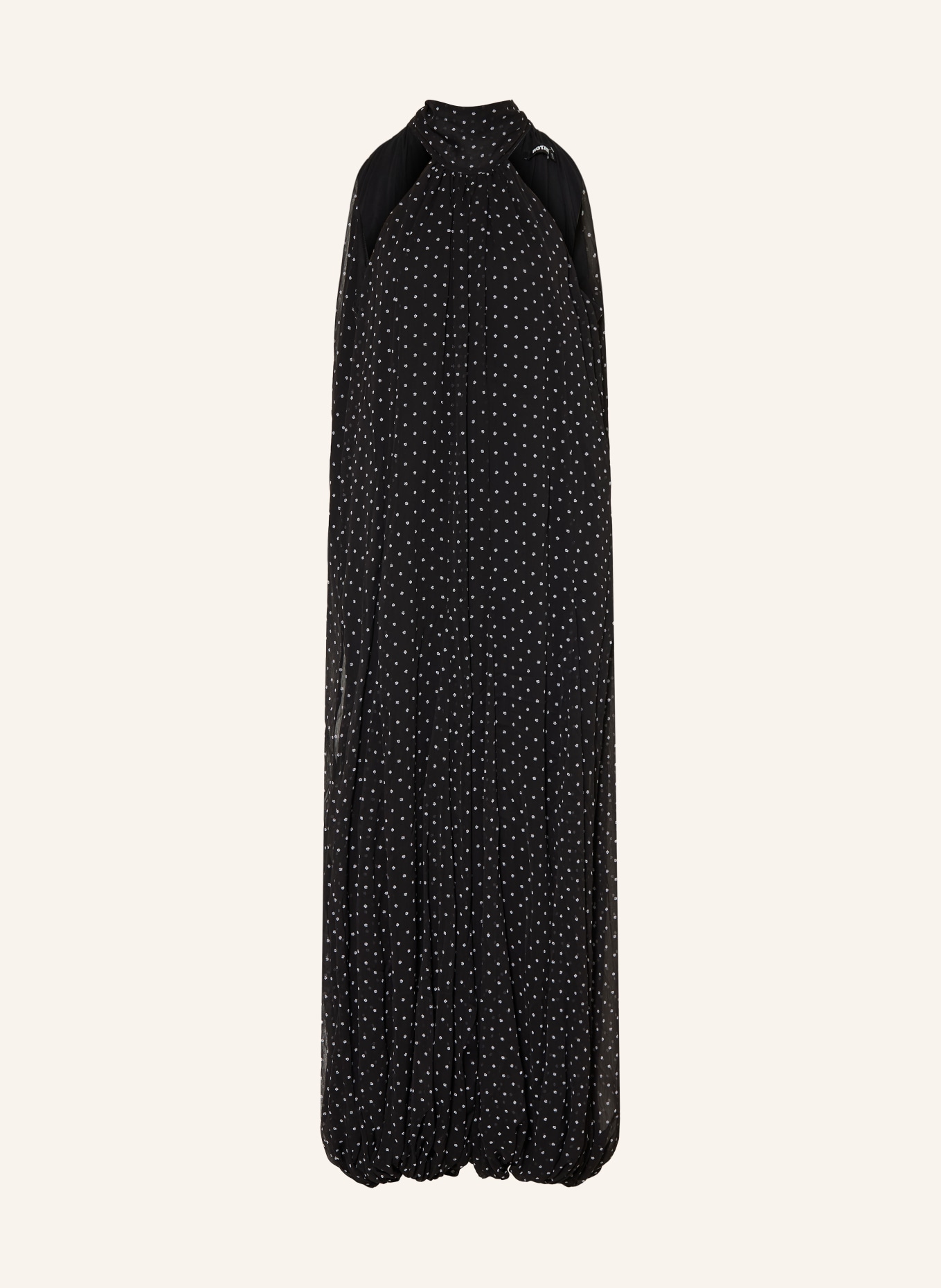 ROTATE Jumpsuit: BLACK / WHITE