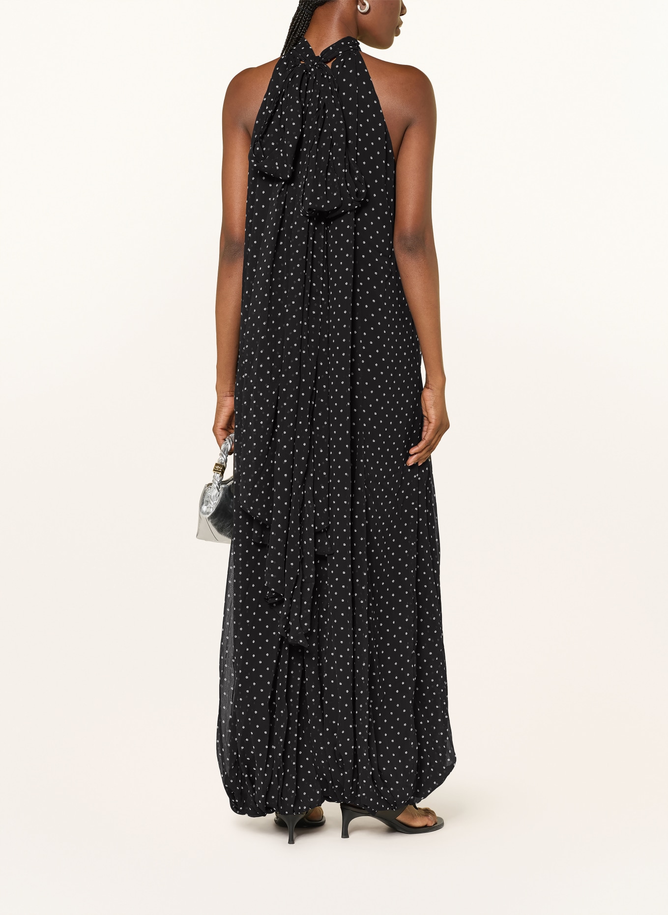 ROTATE Jumpsuit: BLACK / WHITE