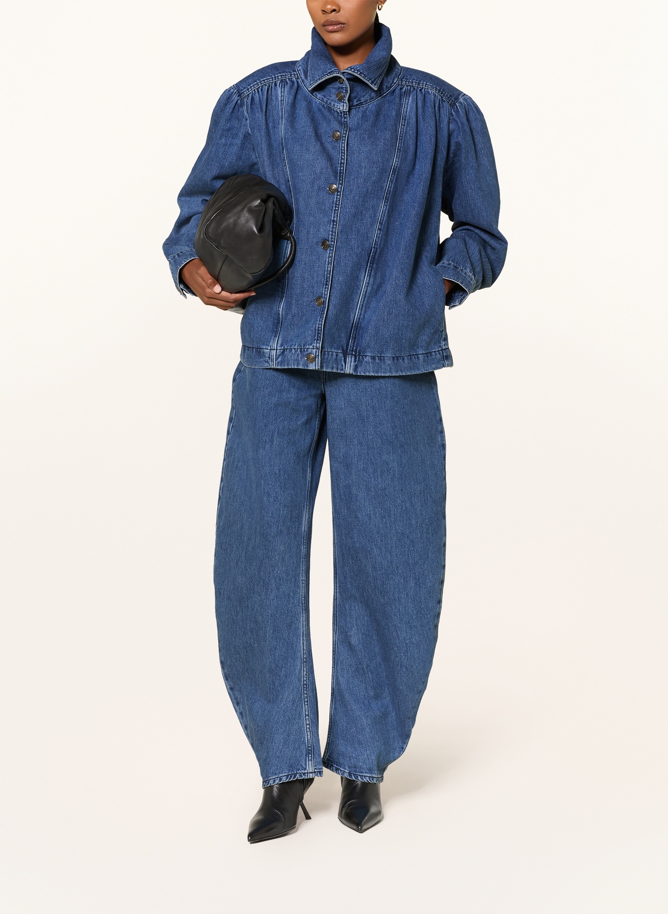 ROTATE Jeansjacke: 1603 Medium blue denim