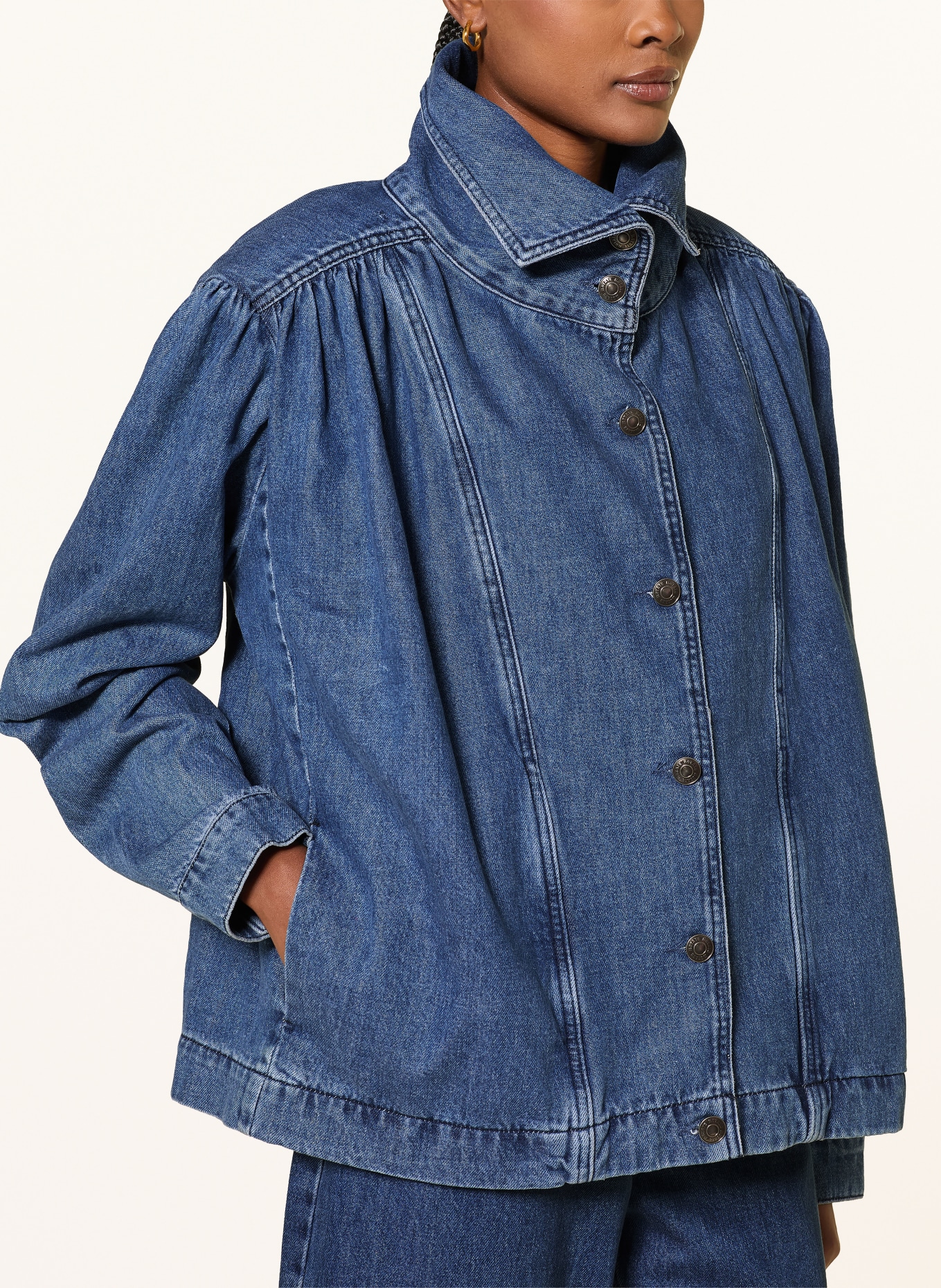 ROTATE Jeansjacke: 1603 Medium blue denim