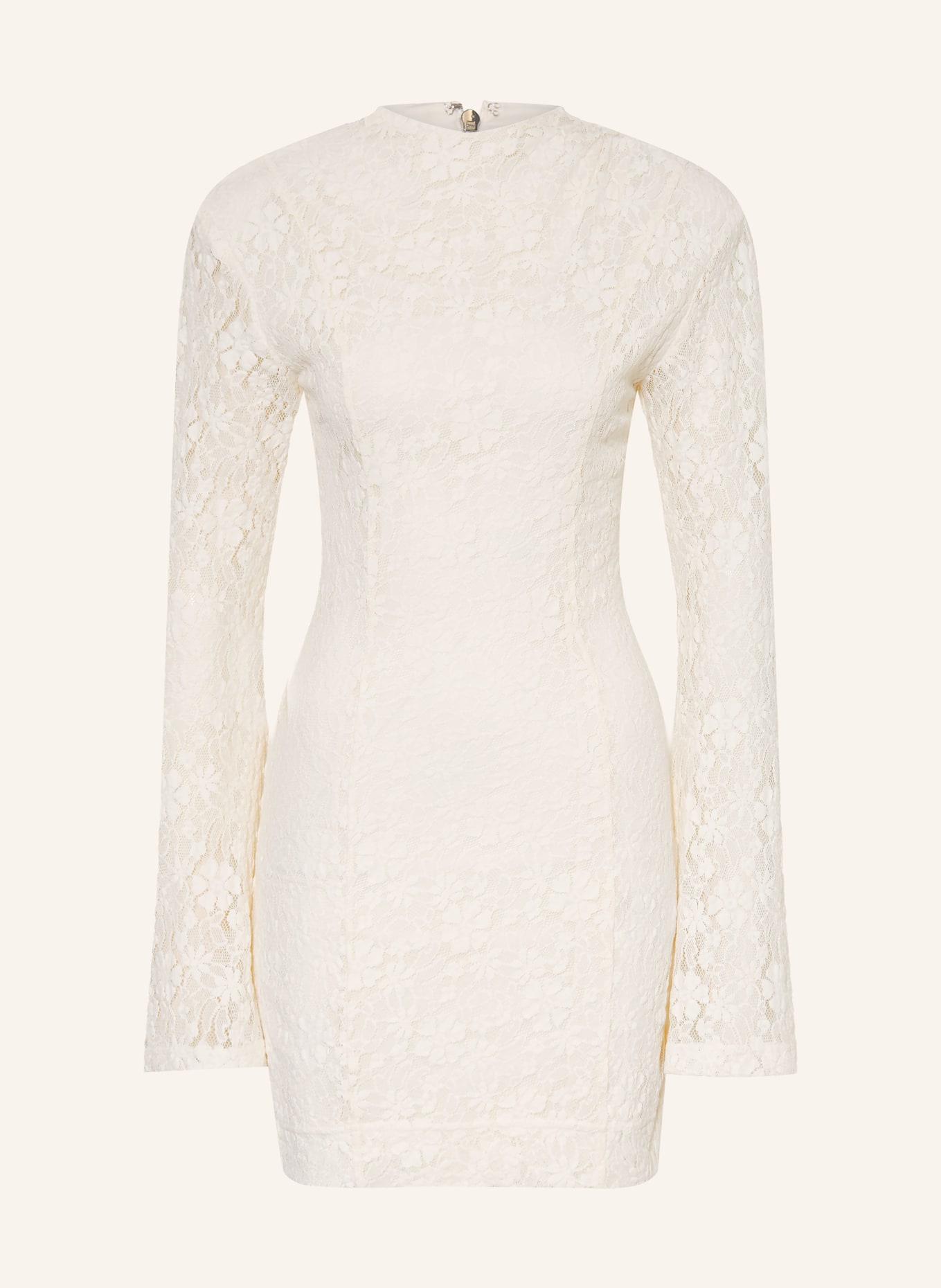 ROTATE Lace dress: CREAM