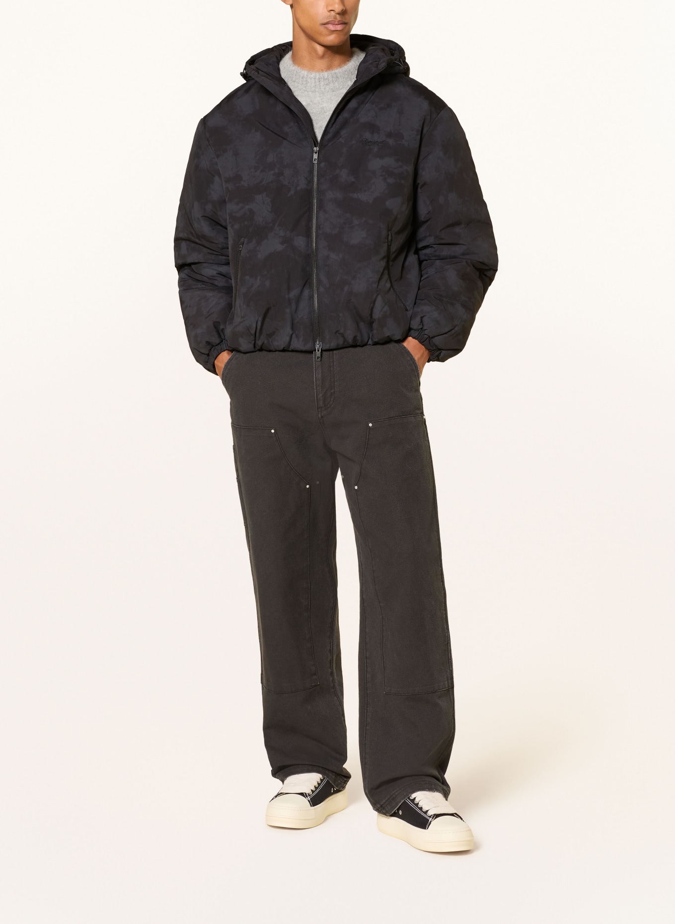 REPRESENT Veste CYCLONE: NOIR