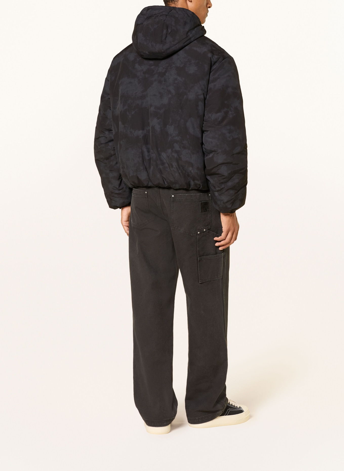 REPRESENT Veste CYCLONE: NOIR