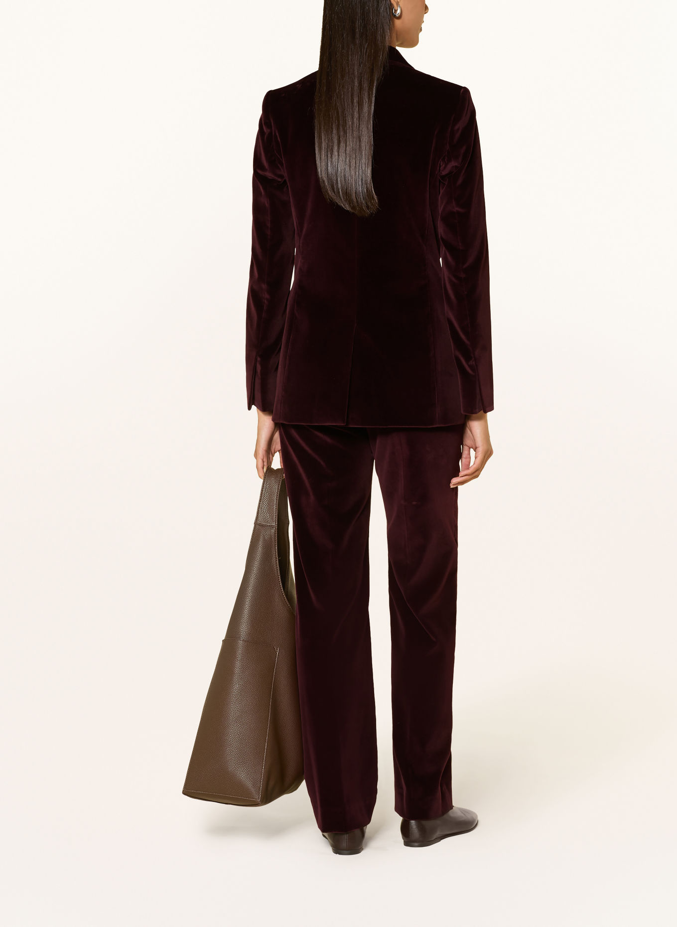 GANT Velvet Blazer: DARK RED