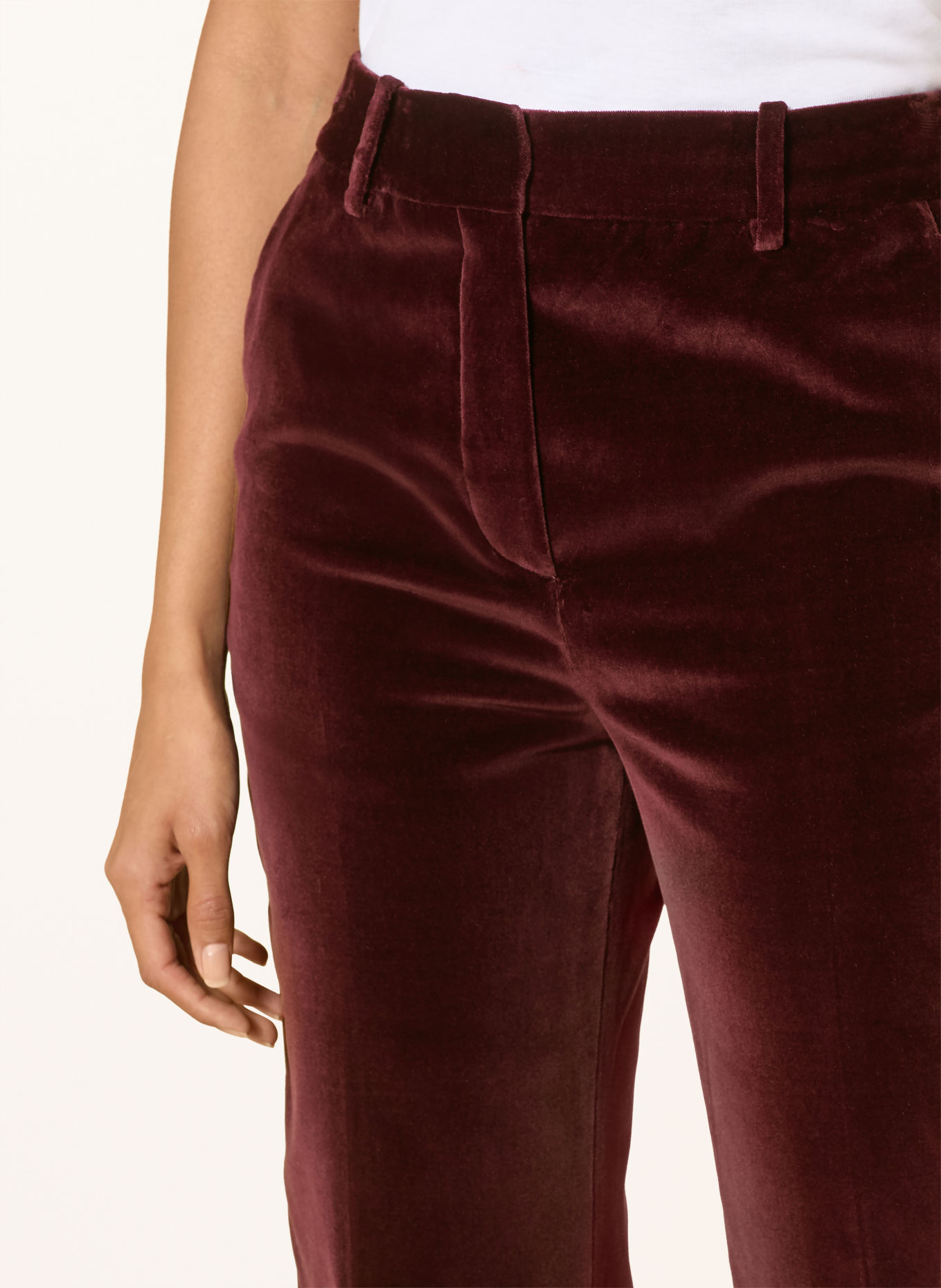 GANT Samthose: TMAVĚ ČERVENÁ