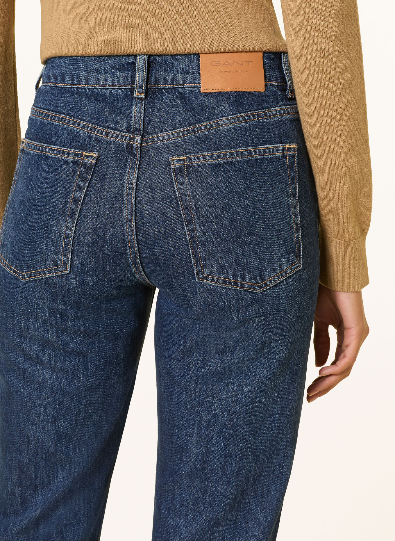 GANT Jean droit: 961 Dark Blue Worn In