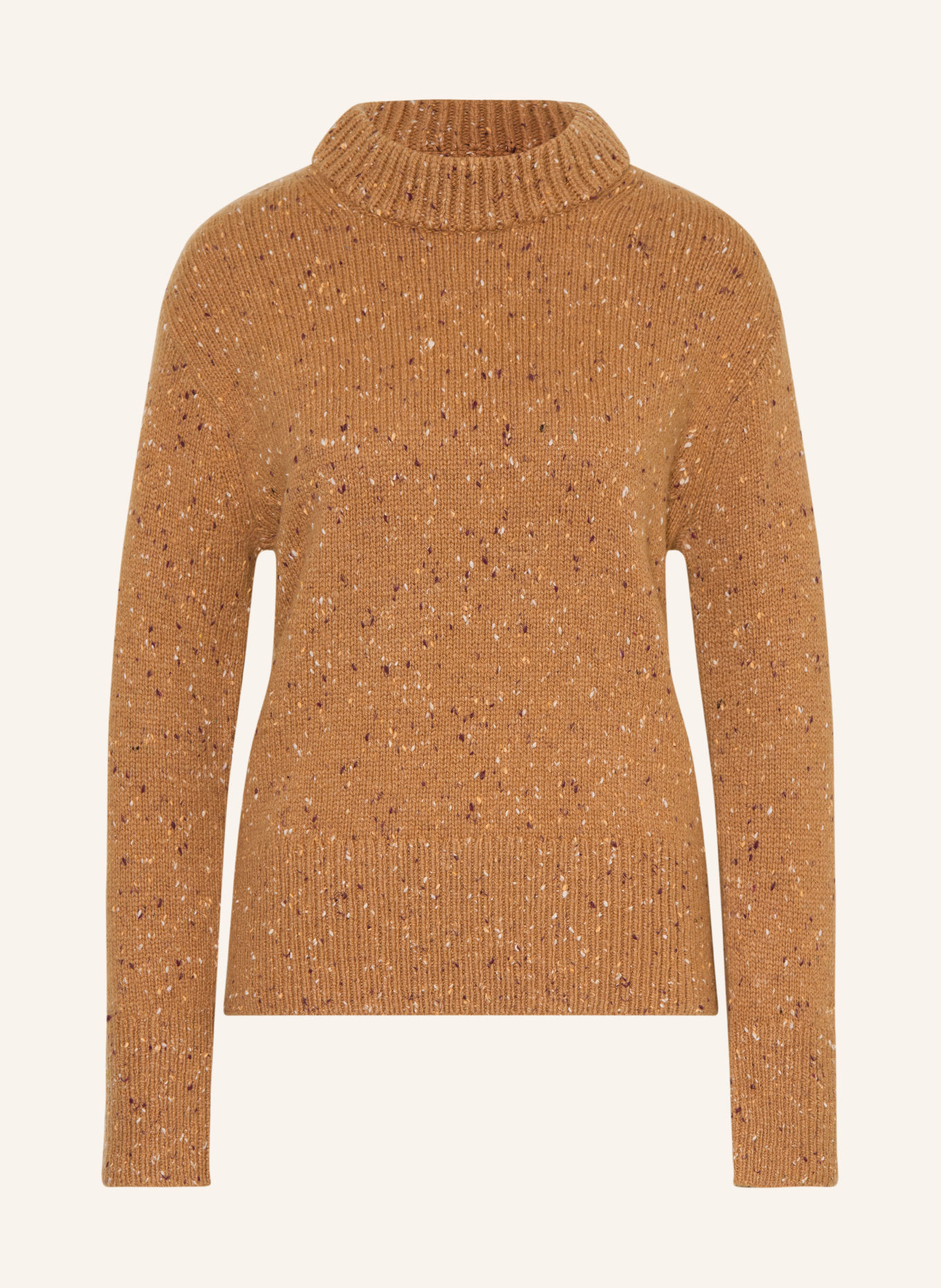 GANT Pull: MARRON / ROUGE FONCÉ / BLANC