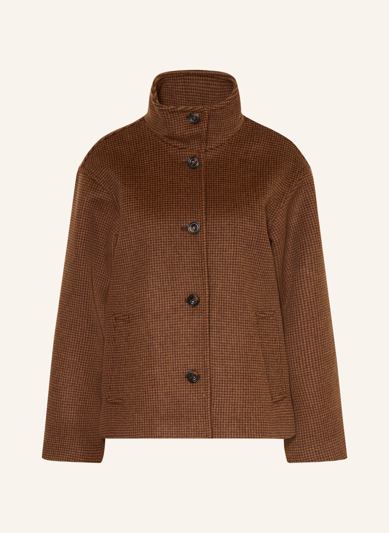 GANT Kastenjacke: BRAUN / CAMEL