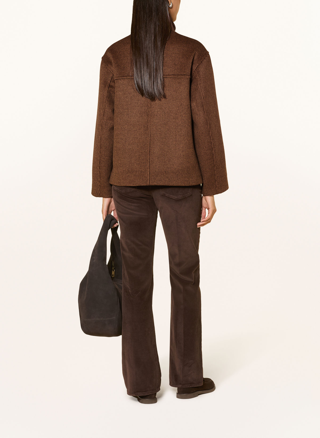 GANT Kastenjacke: BRAUN / CAMEL
