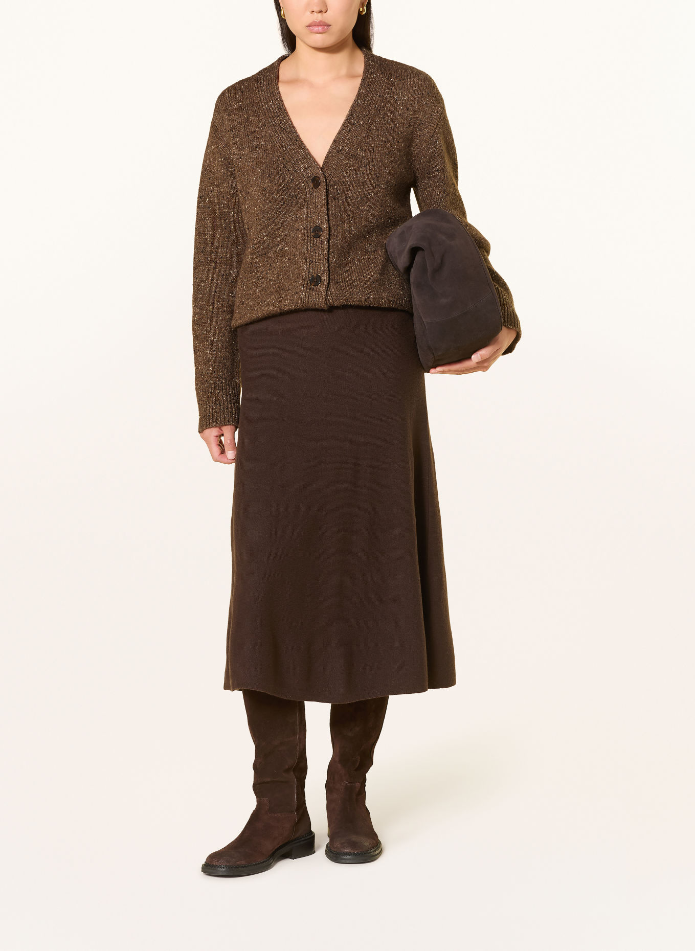 GANT Gilet: MARRON
