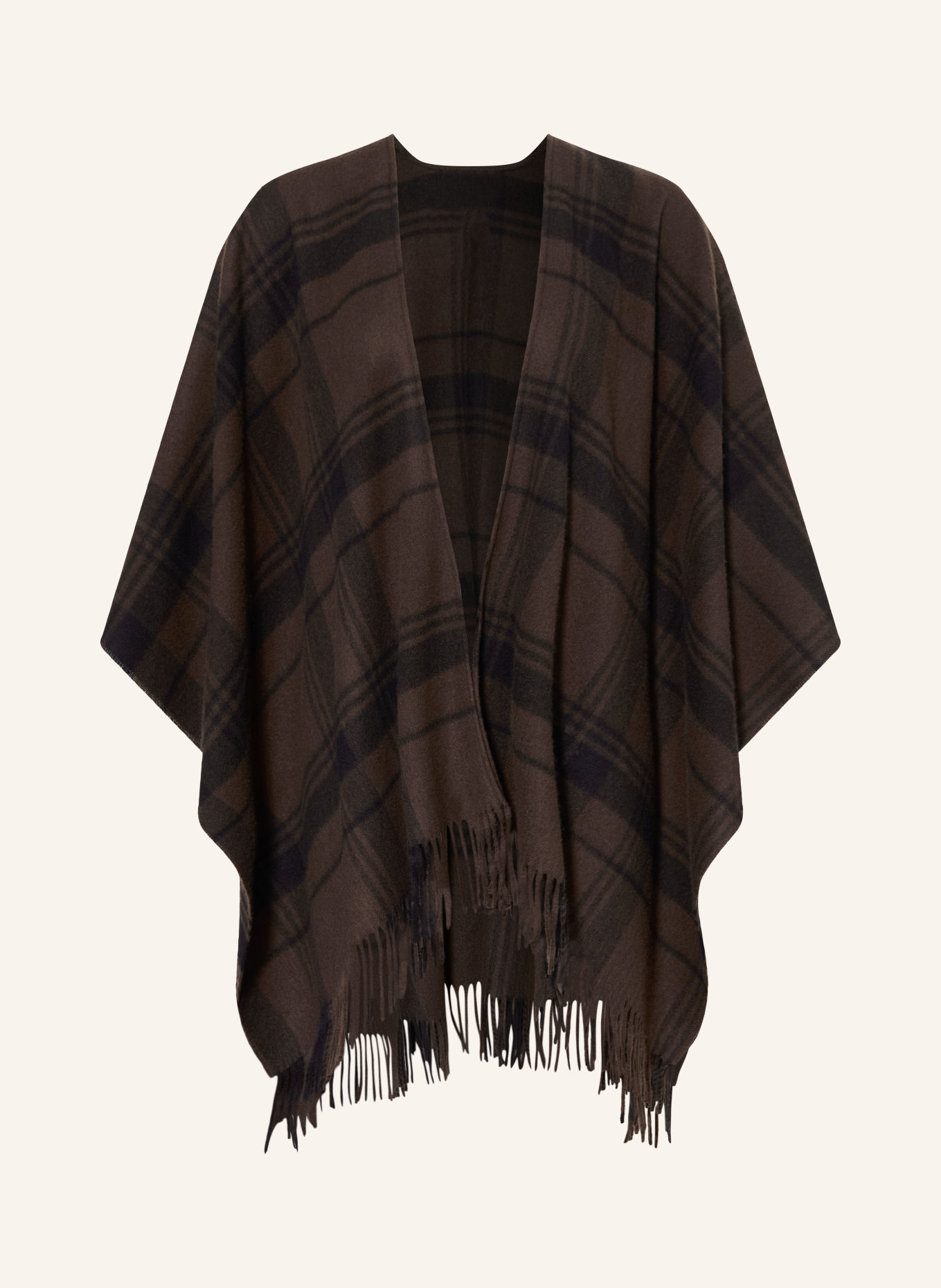 GANT Cape: DARK BROWN / BLACK