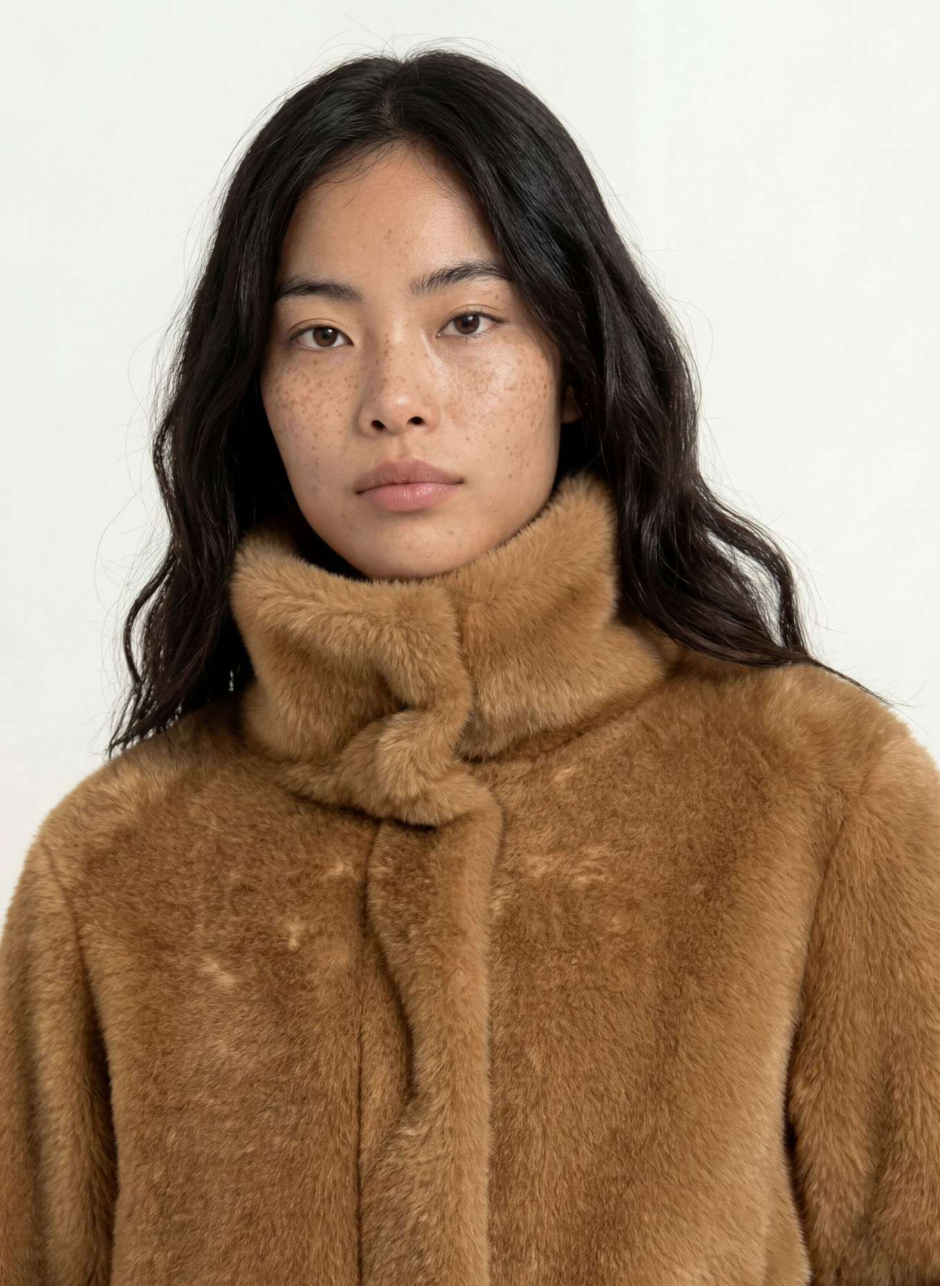 FUCHS SCHMITT Kunstfell-Jacke MADISON: CAMEL