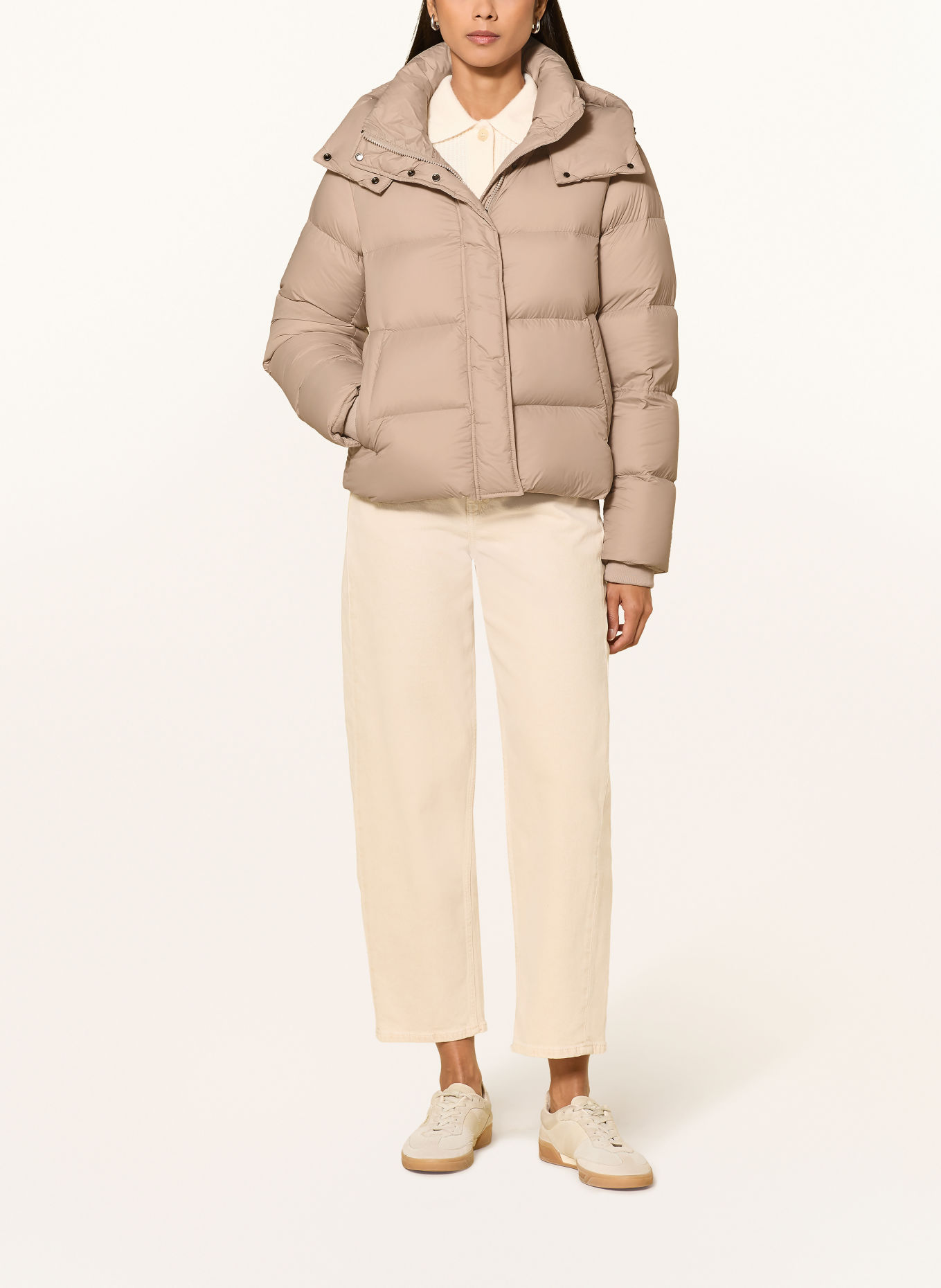 FUCHS SCHMITT Doudoune AKRON avec capuche amovible: BEIGE