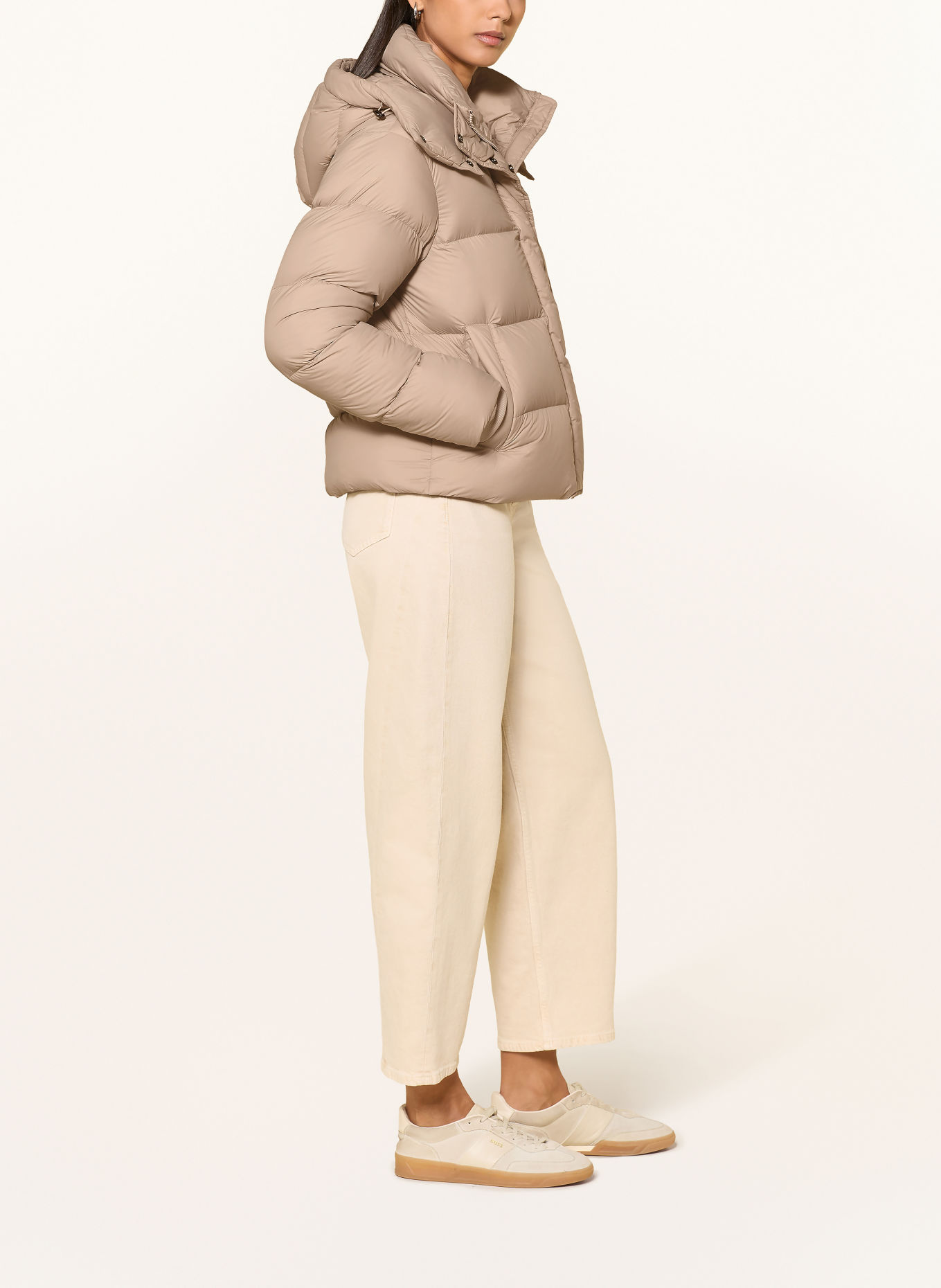 FUCHS SCHMITT Doudoune AKRON avec capuche amovible: BEIGE