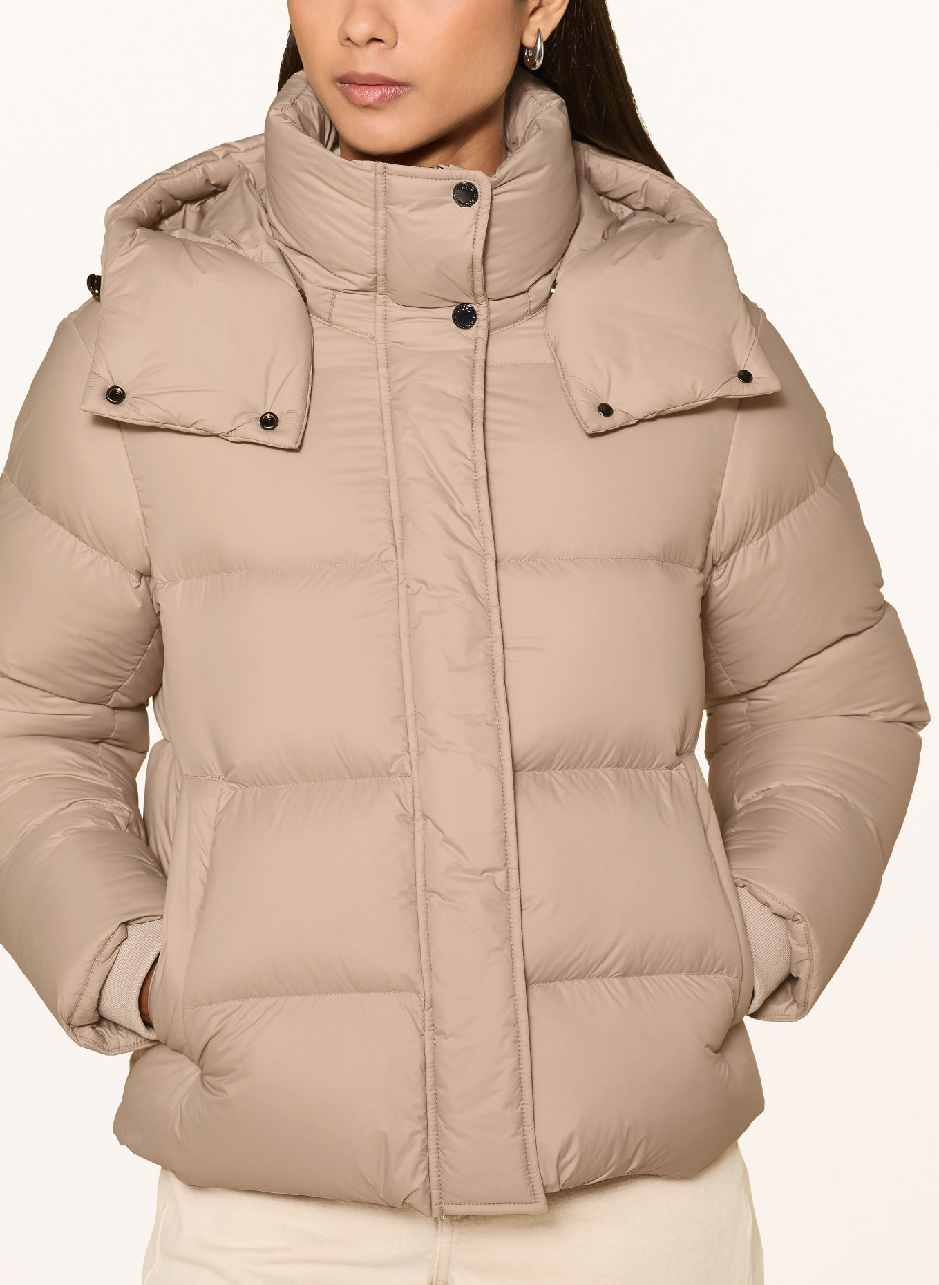 FUCHS SCHMITT Doudoune AKRON avec capuche amovible: BEIGE