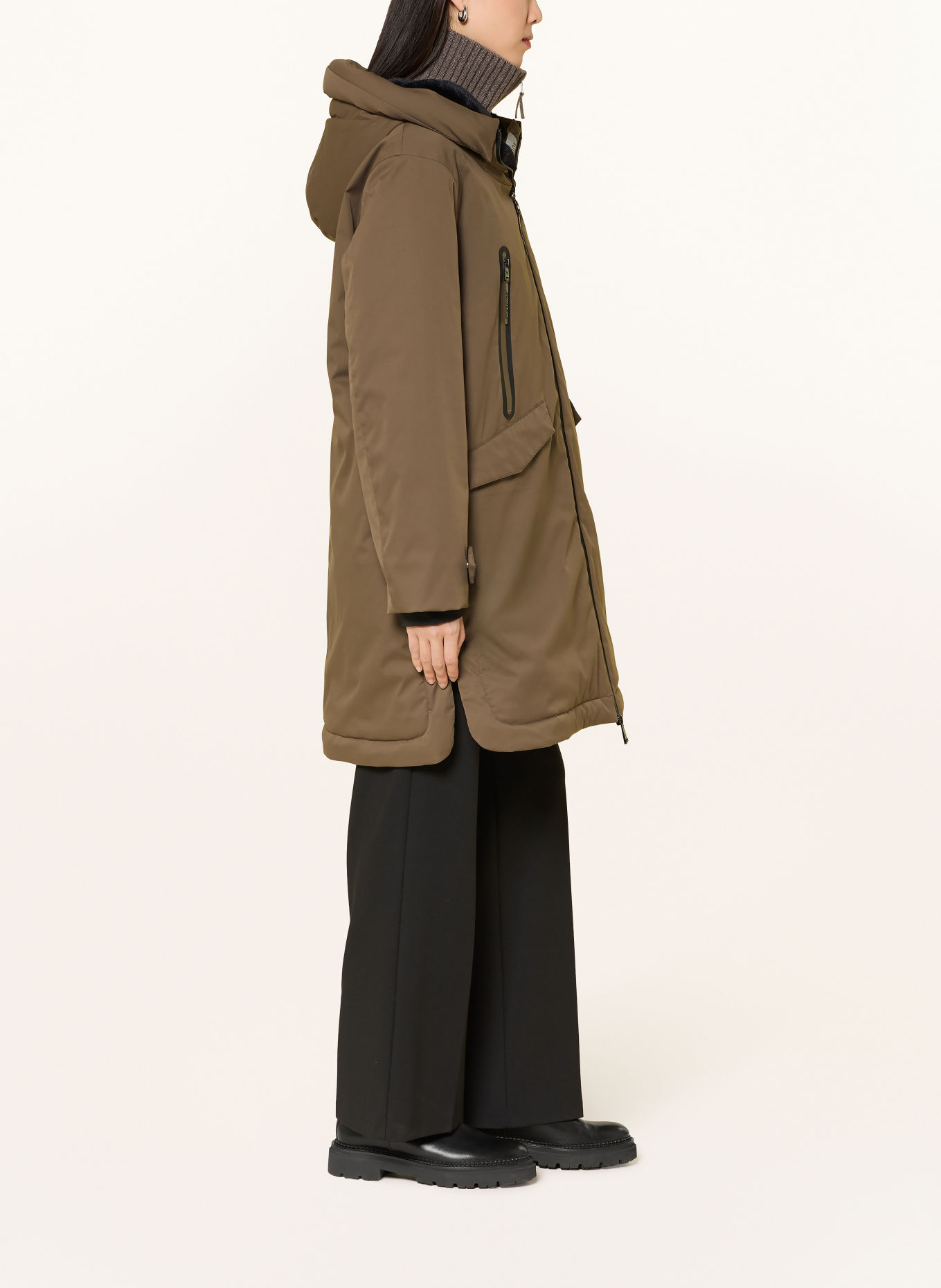 FUCHS SCHMITT Parka EASTBOURNE: BRAUN
